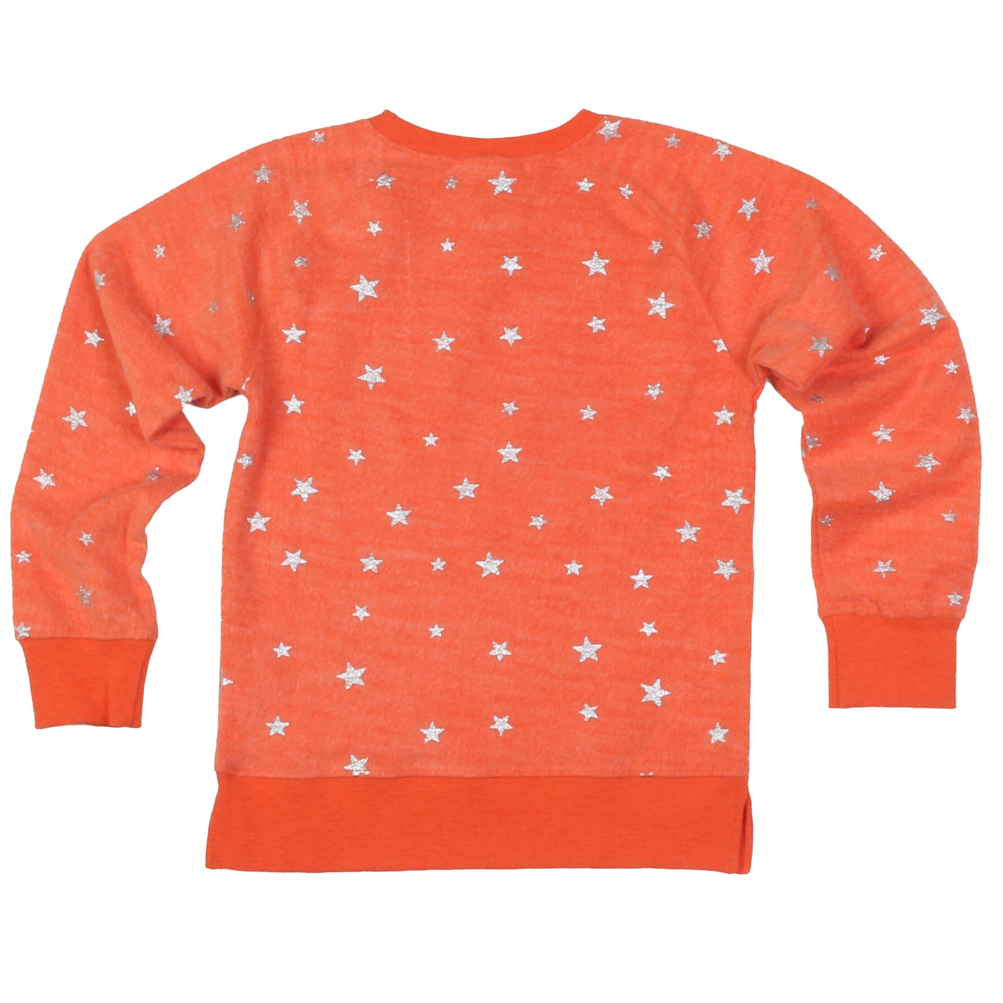 Sweat-shirt en polaire inversée Wes & Willy orange Auburn Tigers pour filles