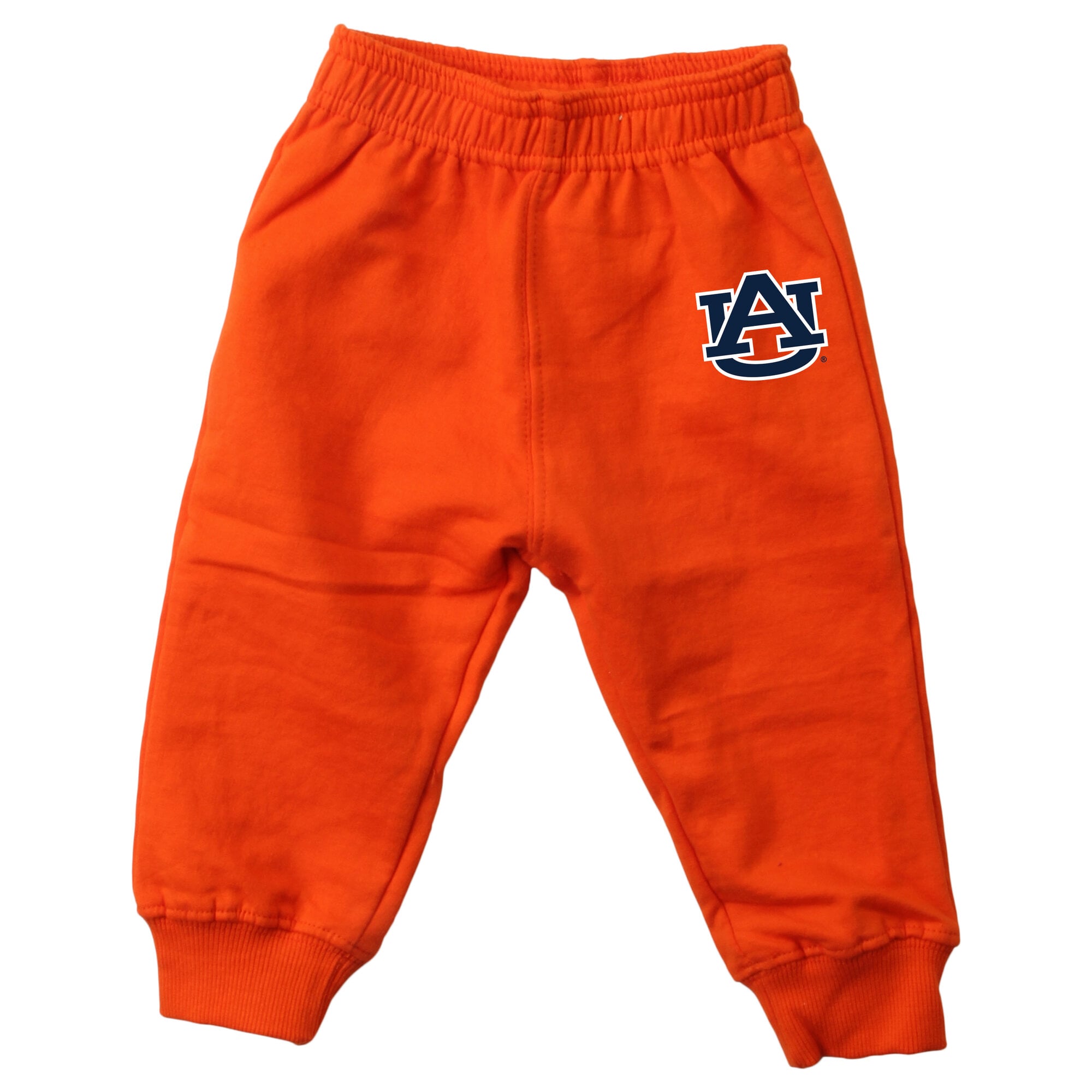 Ensemble sweat à capuche raglan et pantalon de survêtement Wes & Willy orange Auburn Tigers pour bébé