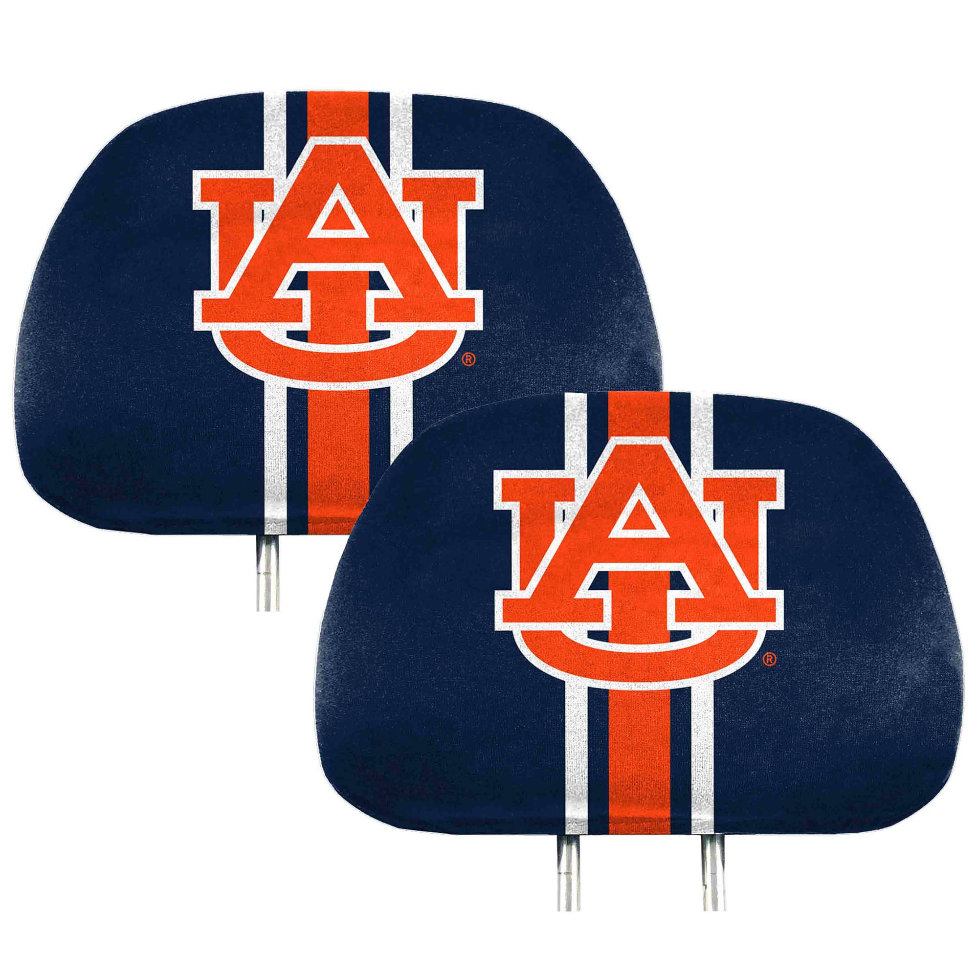 Housses d'appuie-tête imprimées Logo Brands Auburn Tigers (lot de deux)