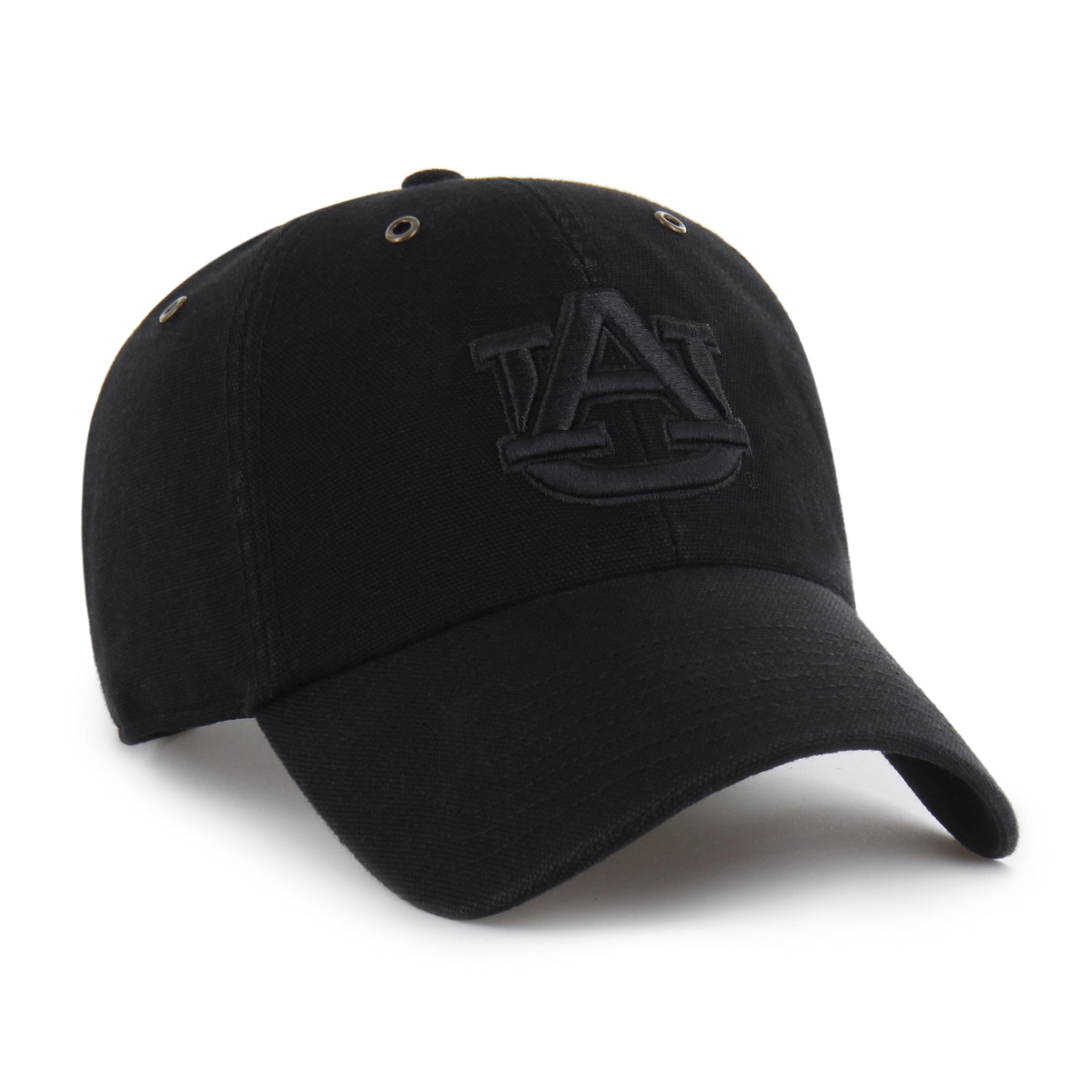 Men's Carhartt x '47 Black Auburn Tigers Clean Up Adjustable Hat