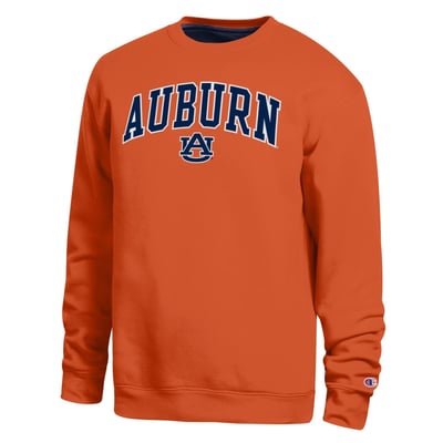  Auburn Tigers Champion Arch Sweatshirt - Orange
