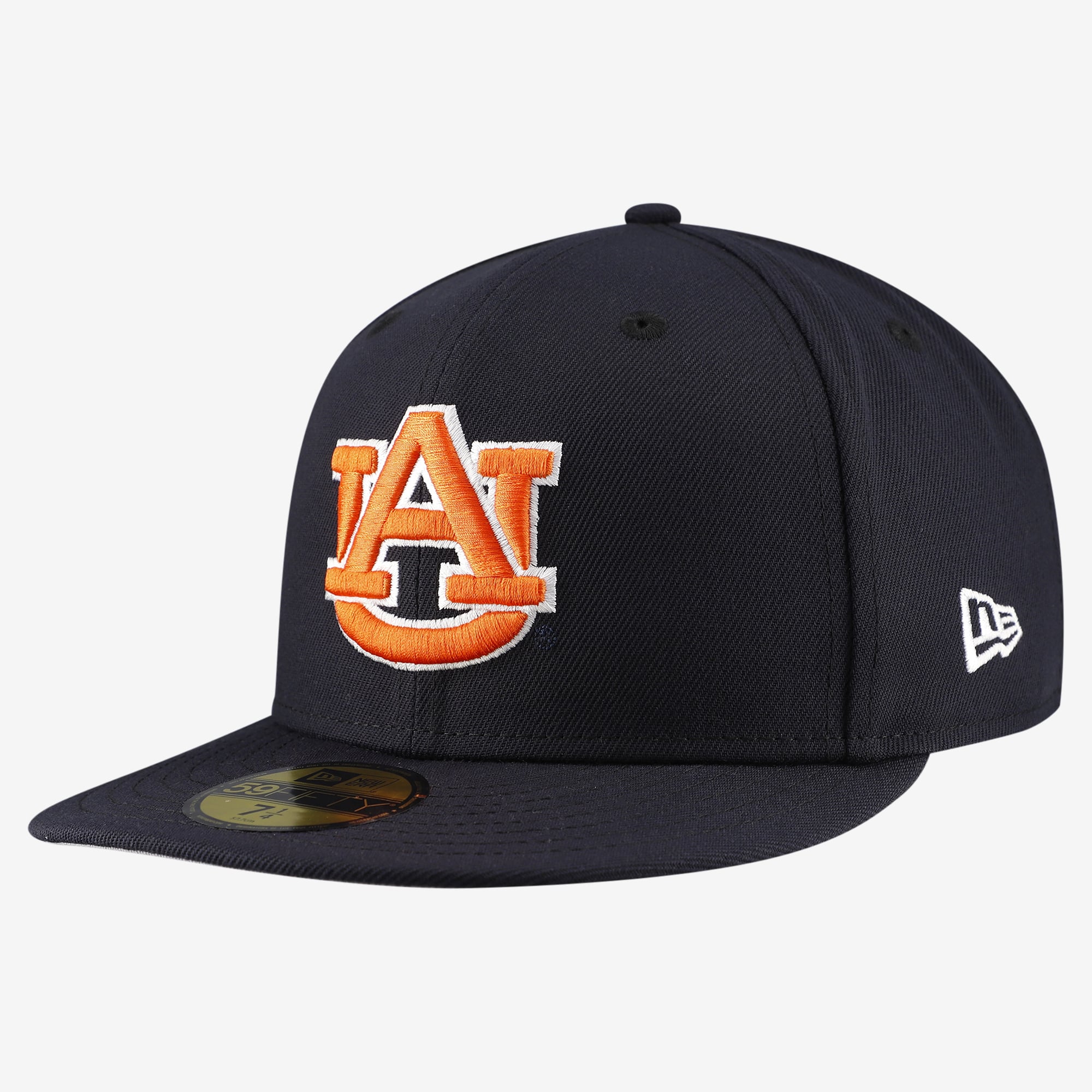 Men's New Era Navy Auburn Tigers Core 59FIFTY Fitted Hat