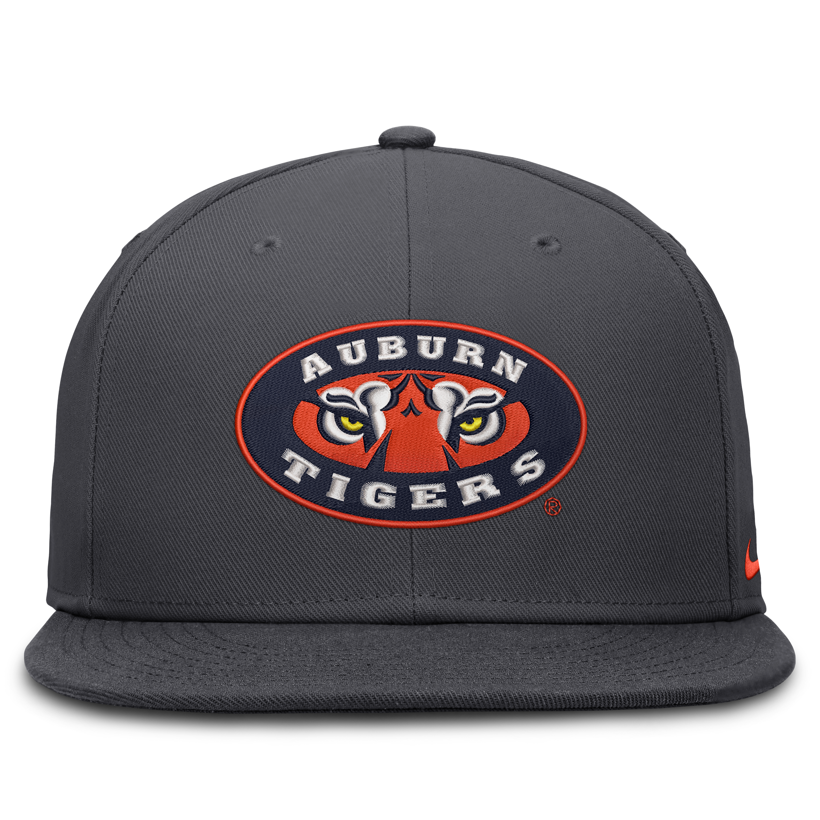 Men's Nike Anthracite Auburn Tigers Pro Dri-FIT Fitted Hat