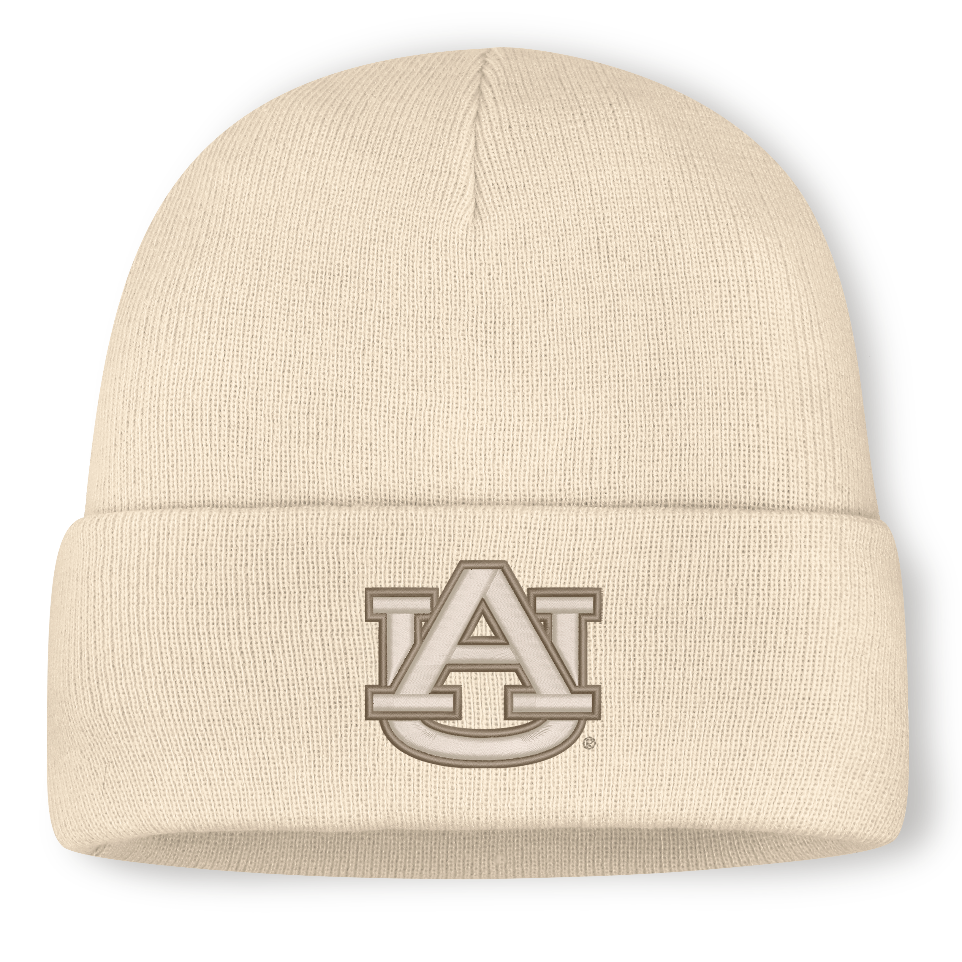 Bonnet utilitaire à revers Nike Auburn Tigers pour homme, couleur naturelle