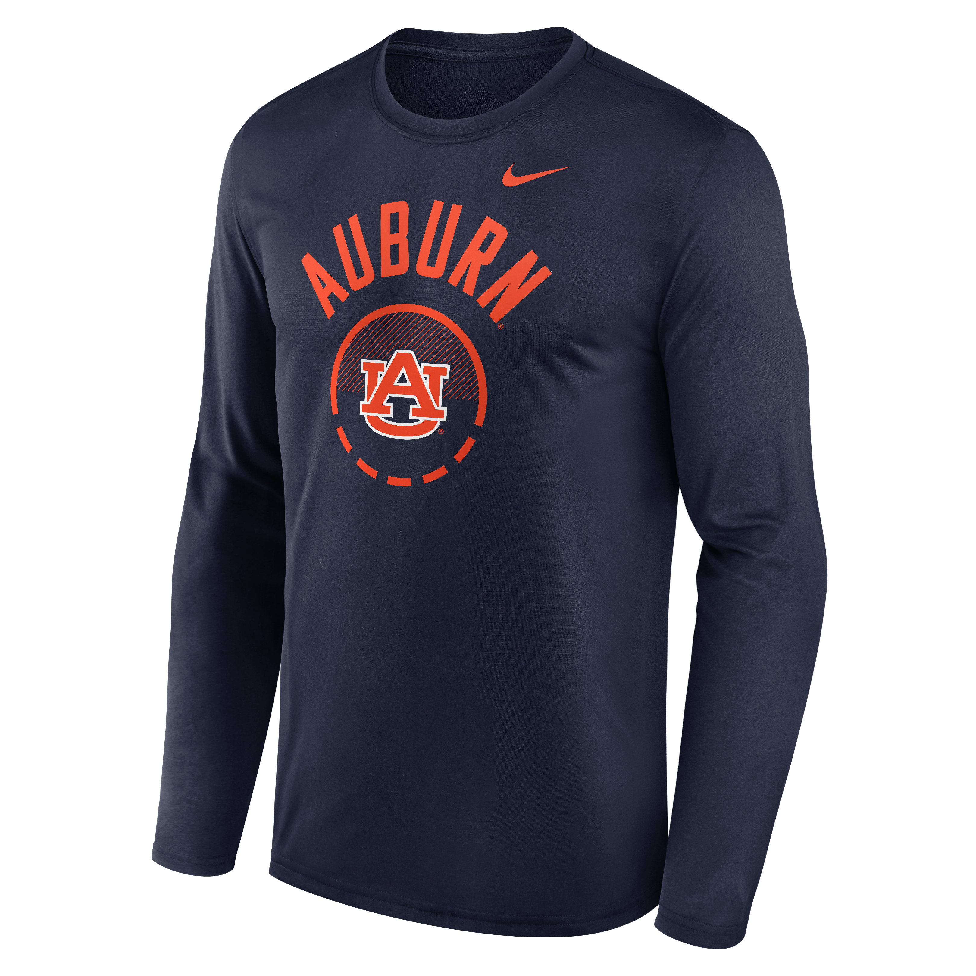 T-shirt à manches longues Nike Navy Auburn Tigers 2026 Courtside Basketball Shootaround Legend Dri-FIT pour homme