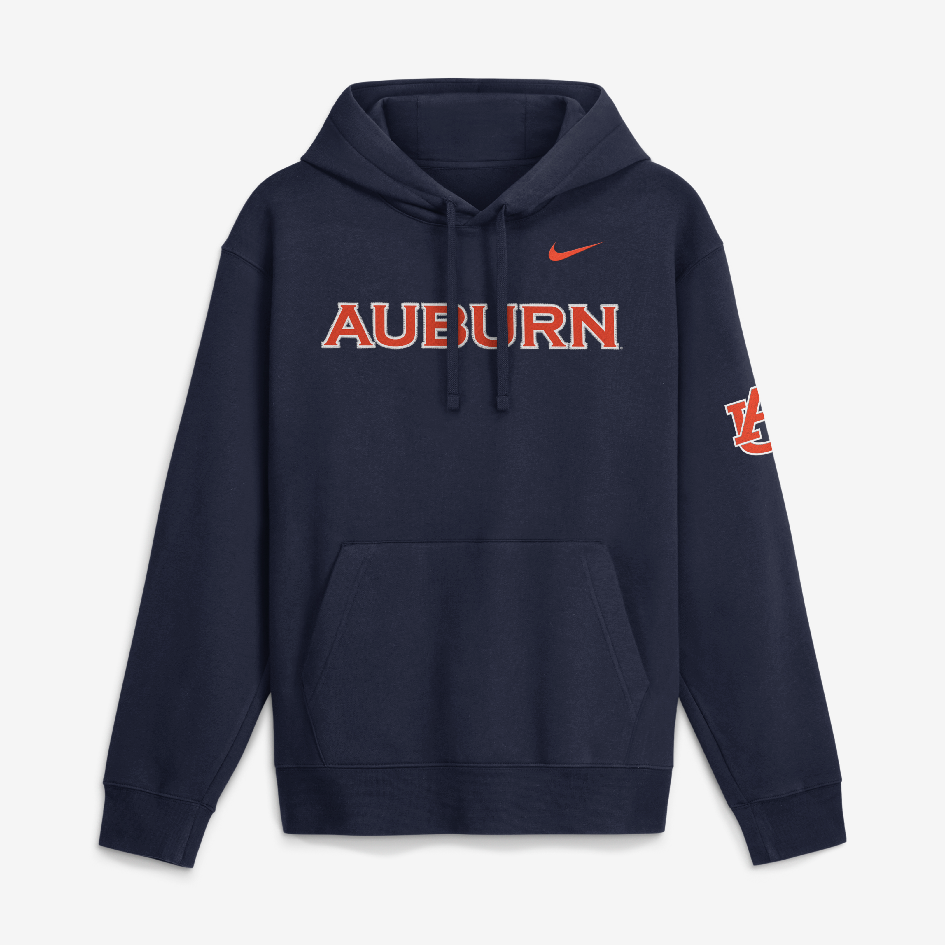 Men's Nike  Navy Auburn Tigers 2026 Sideline Club Fleece Hoodie