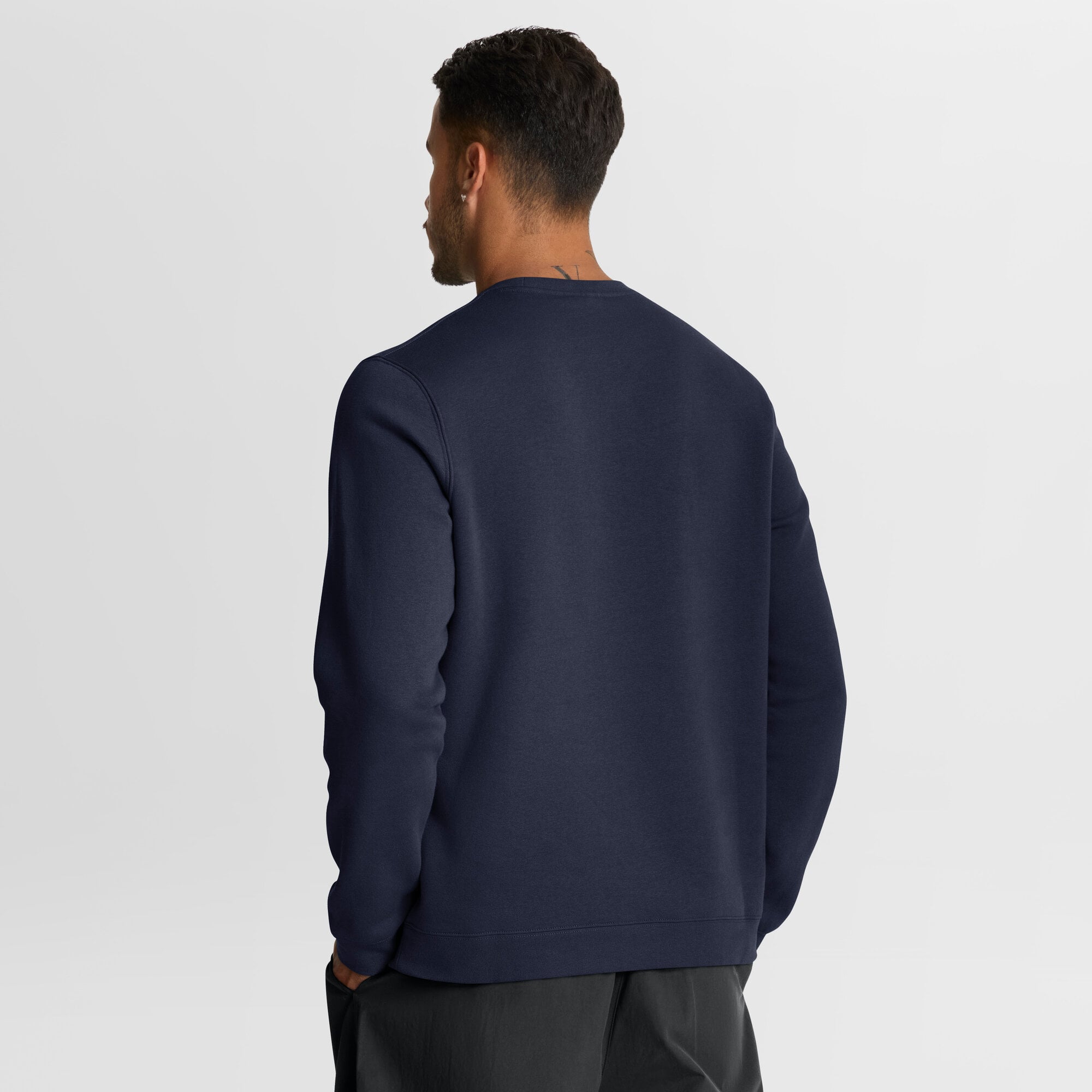 Men's Nike Navy Auburn Tigers 2026 Sideline Club Sweatshirt