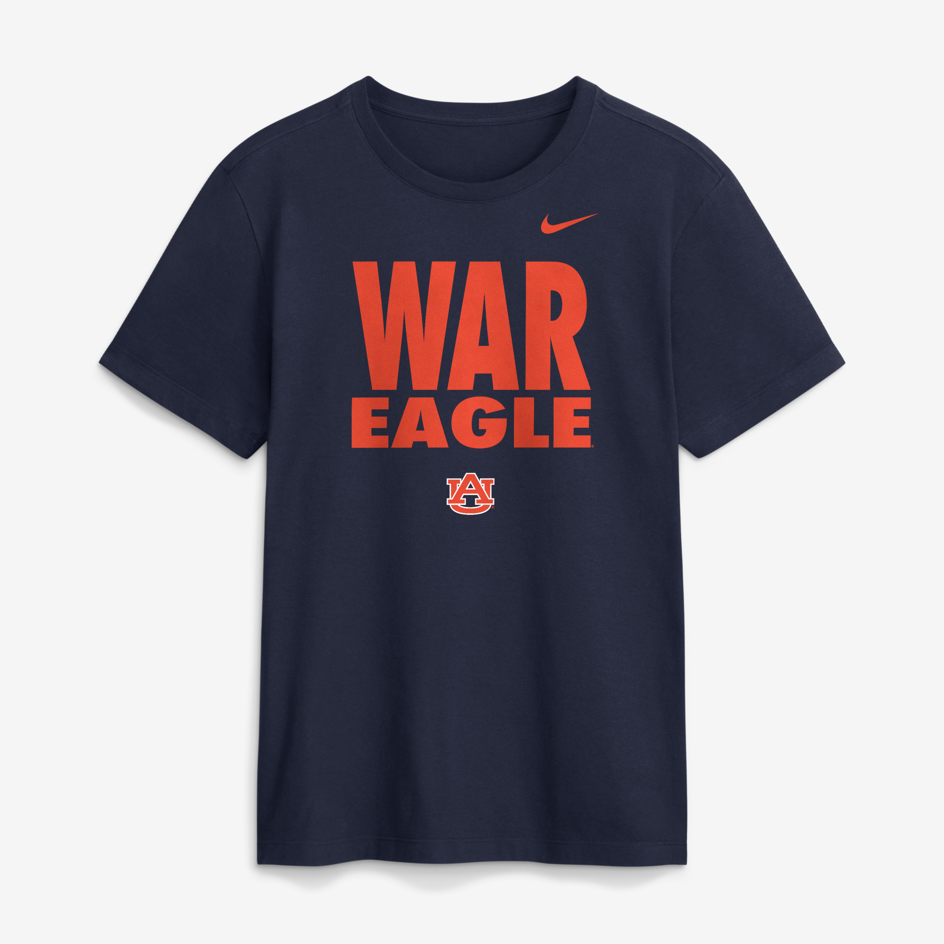 Men's Nike Navy Auburn Tigers 2026 Sideline Dri-FIT Slogan T-Shirt