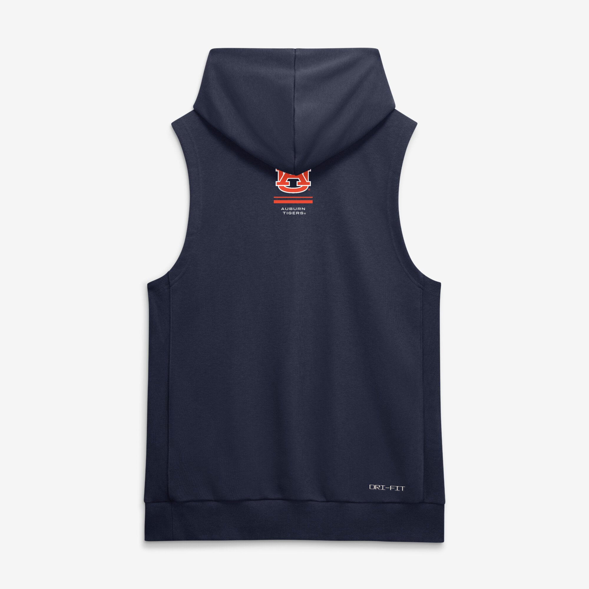 Sweat à capuche sans manches Nike Dri-FIT bleu marine Auburn Tigers 2026 pour homme