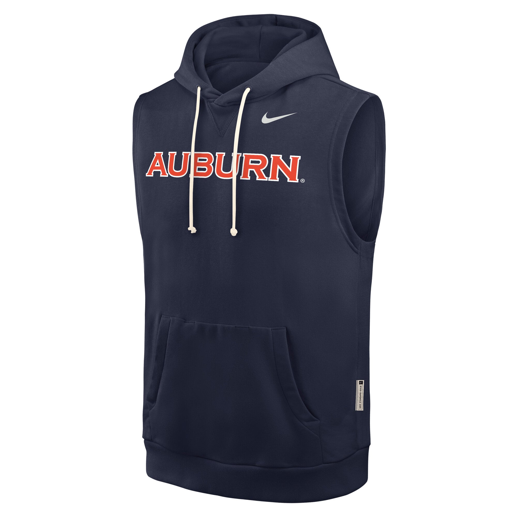 Sweat à capuche sans manches Nike Dri-FIT bleu marine Auburn Tigers 2026 pour homme