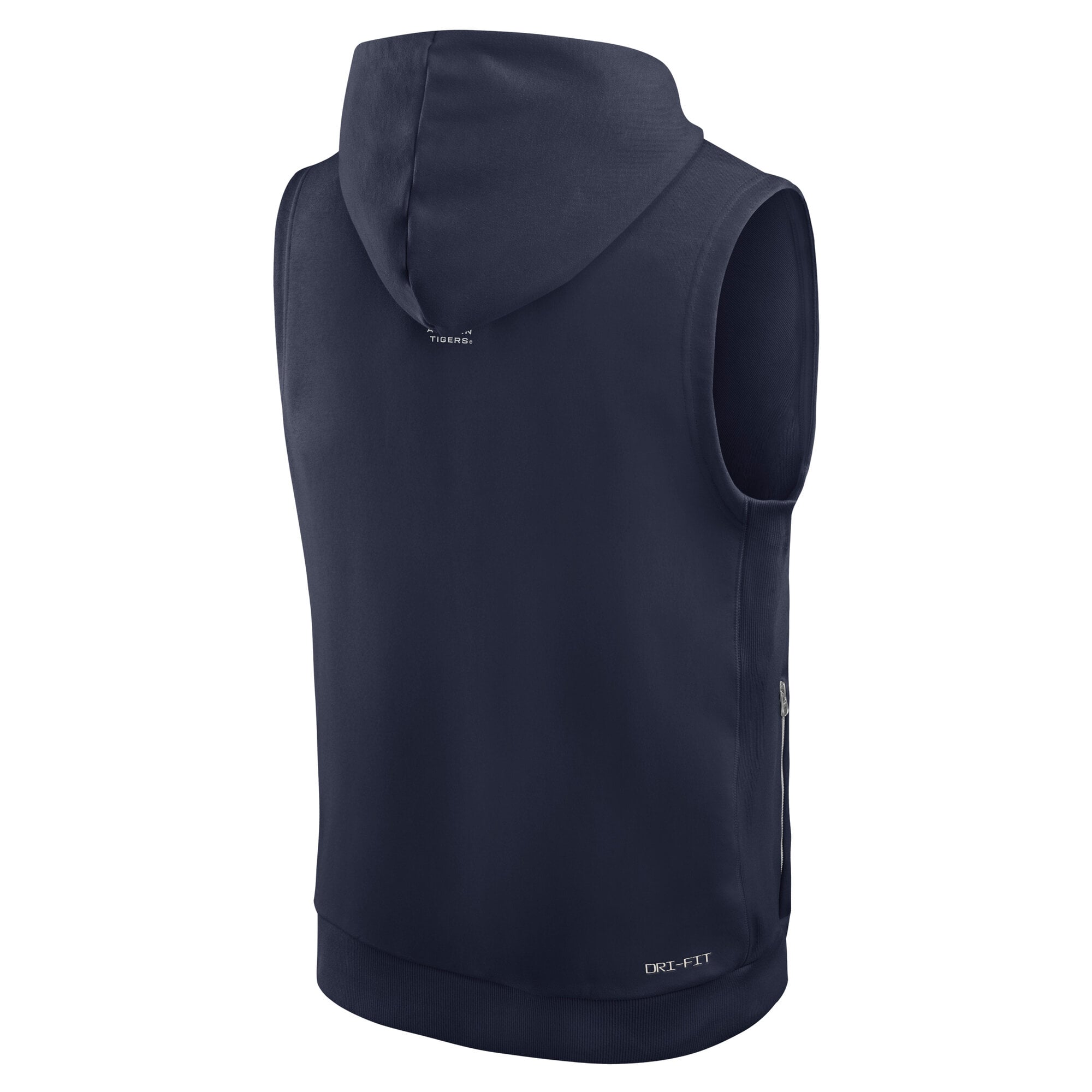 Sweat à capuche sans manches Nike Dri-FIT bleu marine Auburn Tigers 2026 pour homme