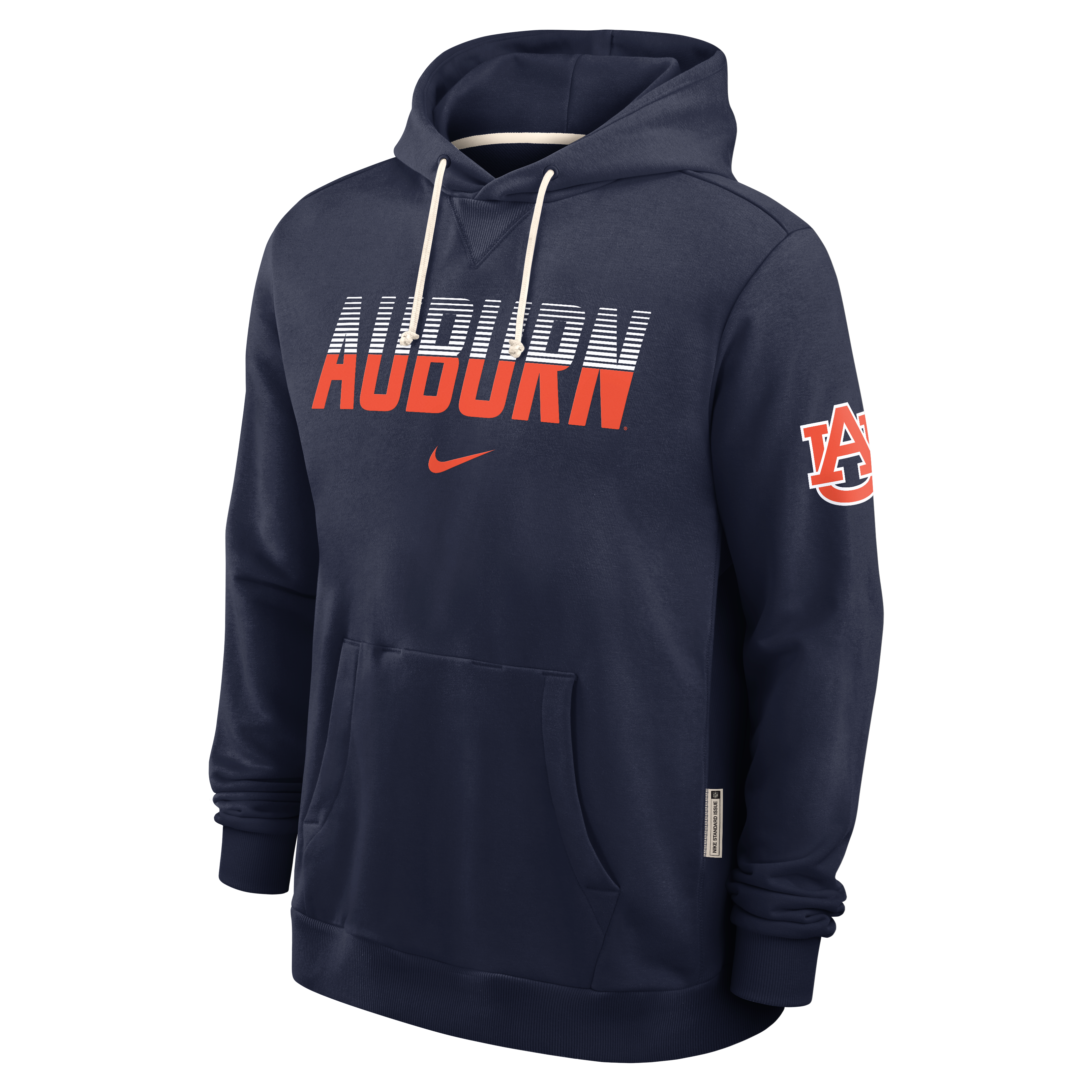 Men's Nike Navy Auburn Tigers 2026 Sideline Standard Issue Dri-FIT Hoodie