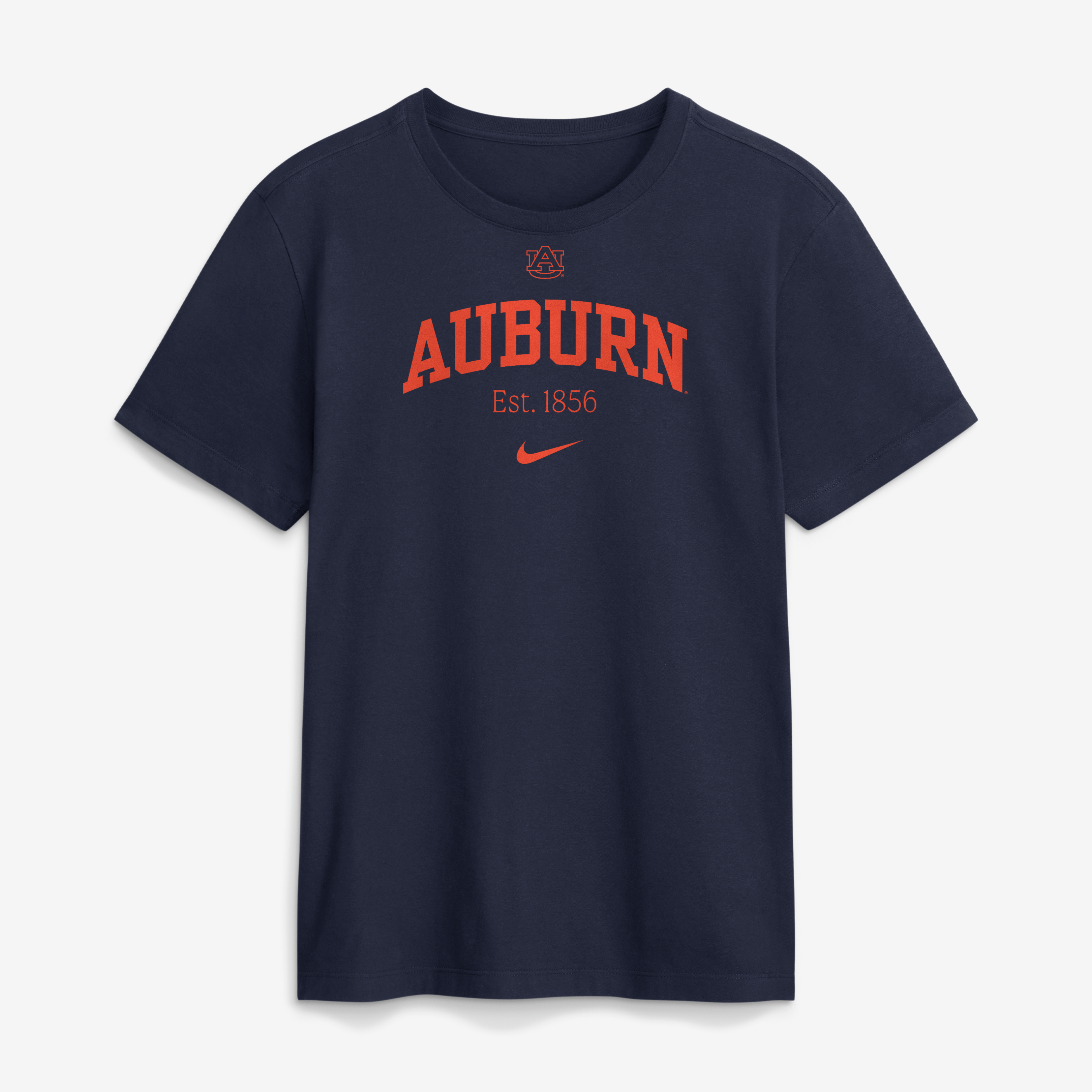 T-shirt Nike Auburn Tigers Academic Arch bleu marine pour homme
