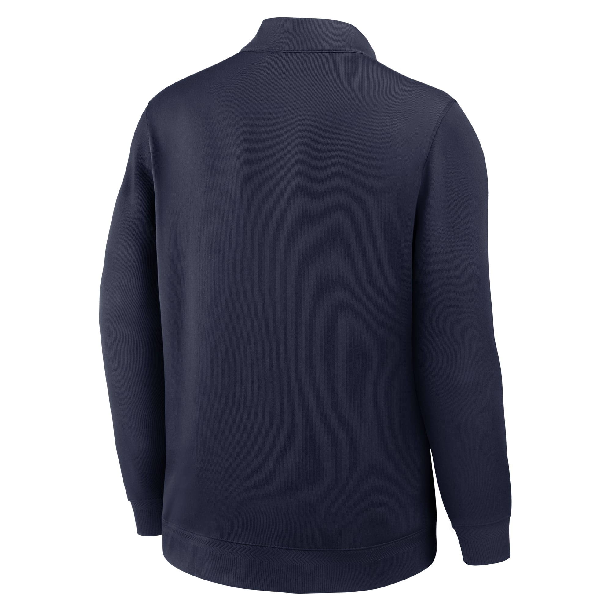 Men's Nike Navy Auburn Tigers Coaches Premium Dri-FIT Half-Zip Pullover