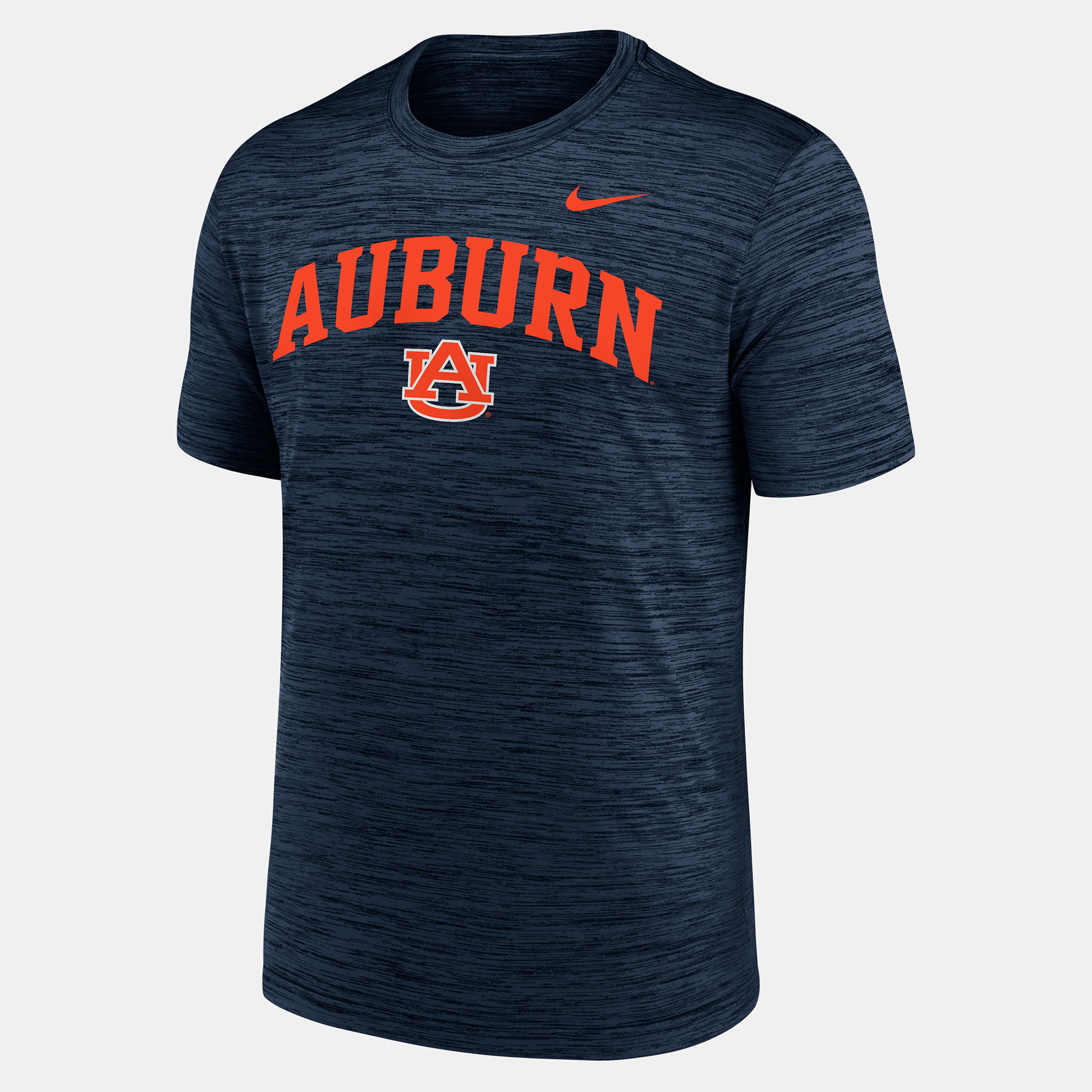 Men's Nike Navy Auburn Tigers Primetime Arch Logo Velocity Dri-FIT T-Shirt