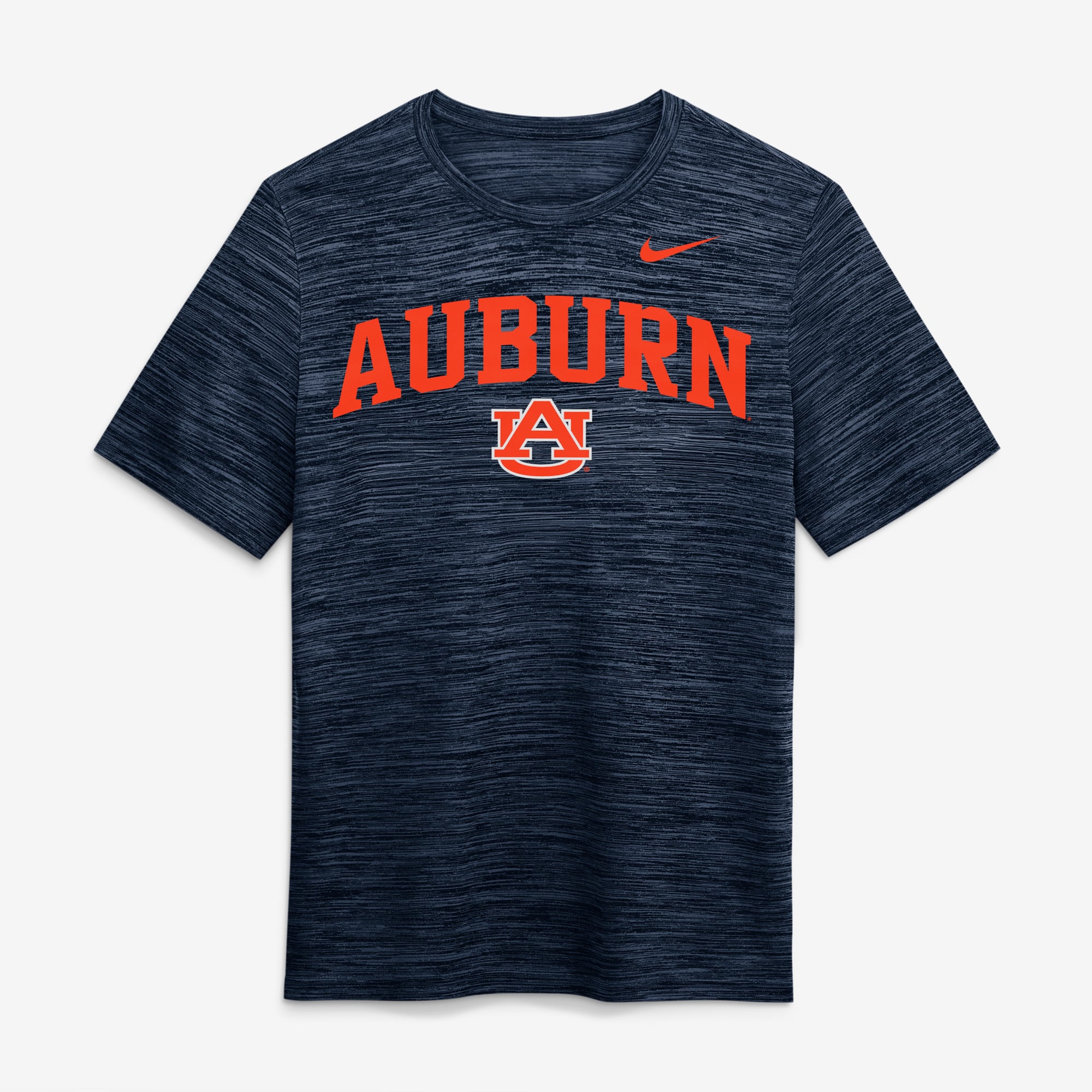 Men's Nike Navy Auburn Tigers Primetime Arch Logo Velocity Dri-FIT T-Shirt