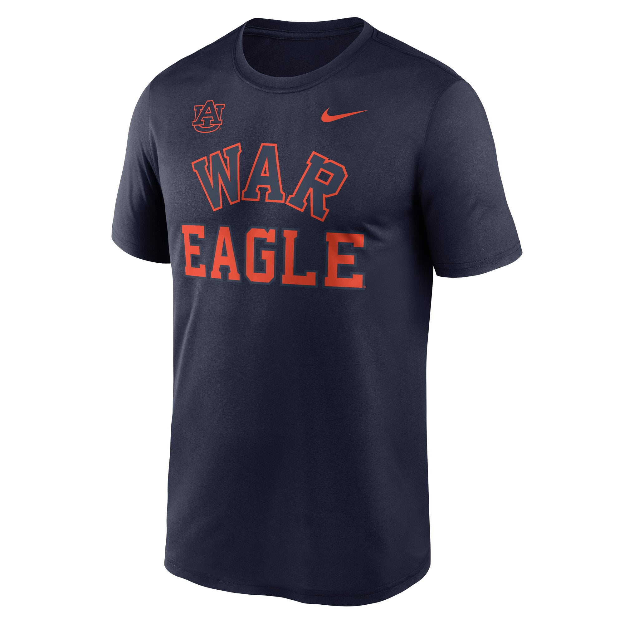 T-shirt Nike Dri-FIT Legend Arch Mantra Primetime pour homme, bleu marine, Auburn Tigers