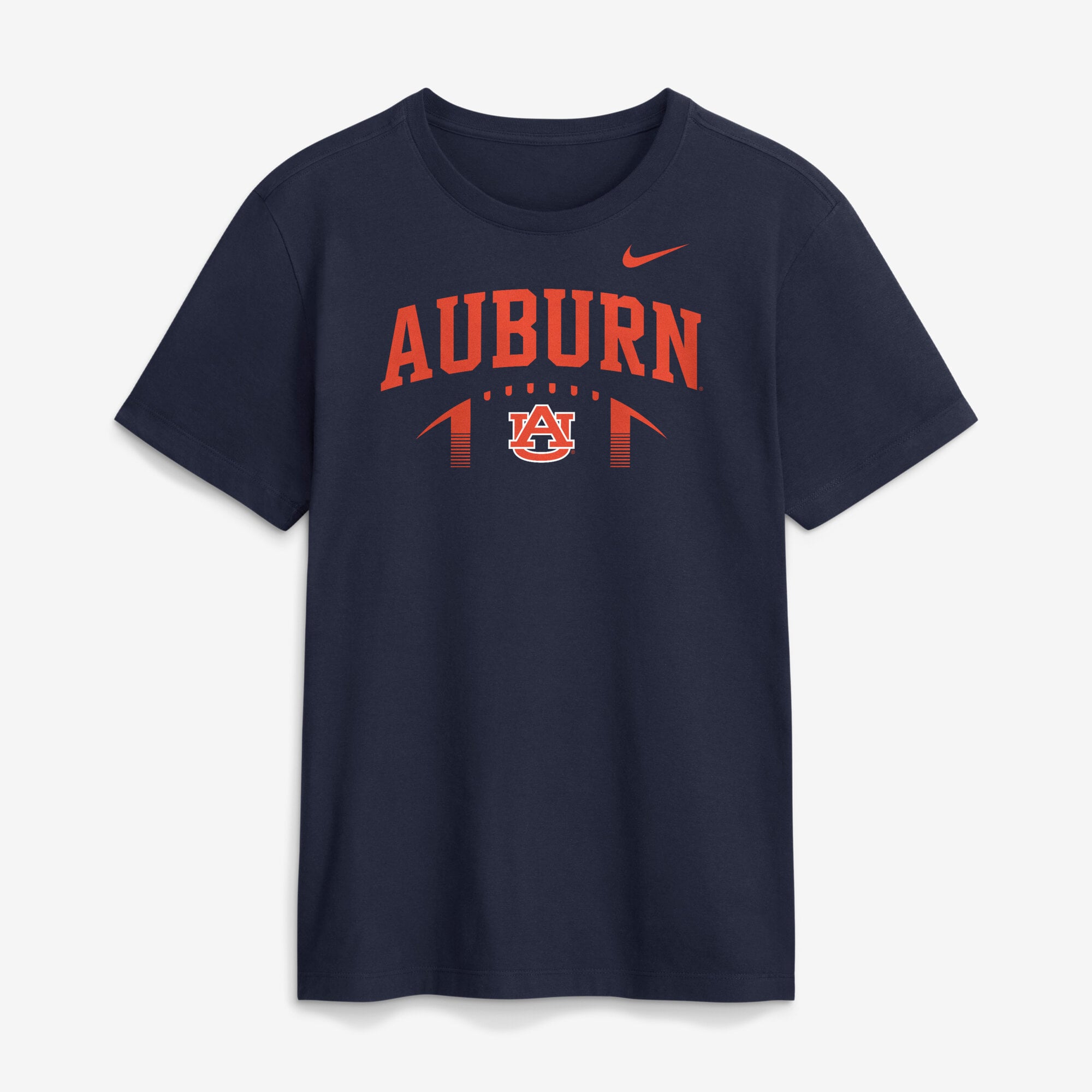 Men's Nike Navy Auburn Tigers Primetime Football Icon T-Shirt