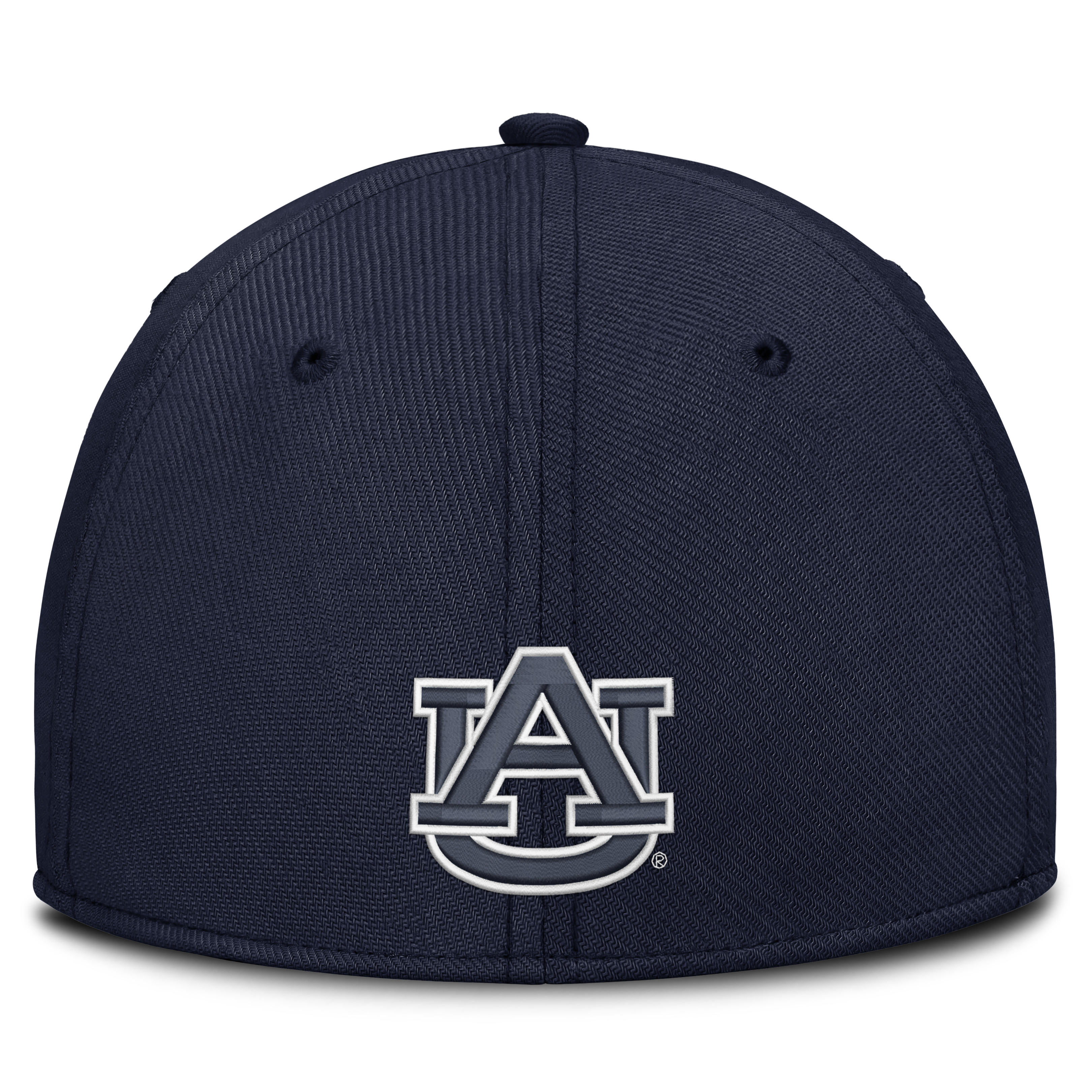 Men's Nike Navy Auburn Tigers Rise On-Field SwooshFlex Dri-FIT Flex Hat