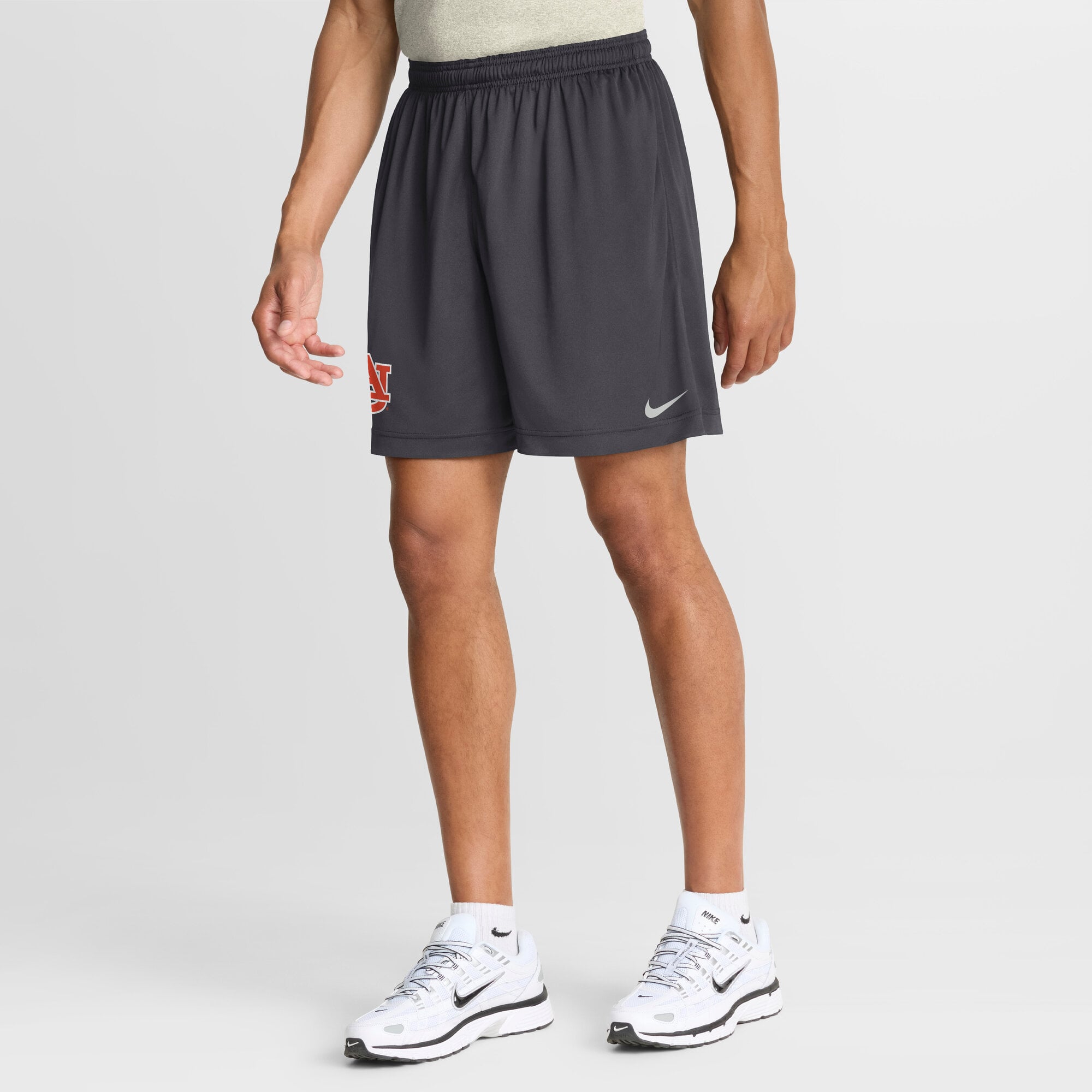 Men's Nike Navy/Anthracite Auburn Tigers 2026 Sideline Standard Issue Reversible Dri-FIT Shorts