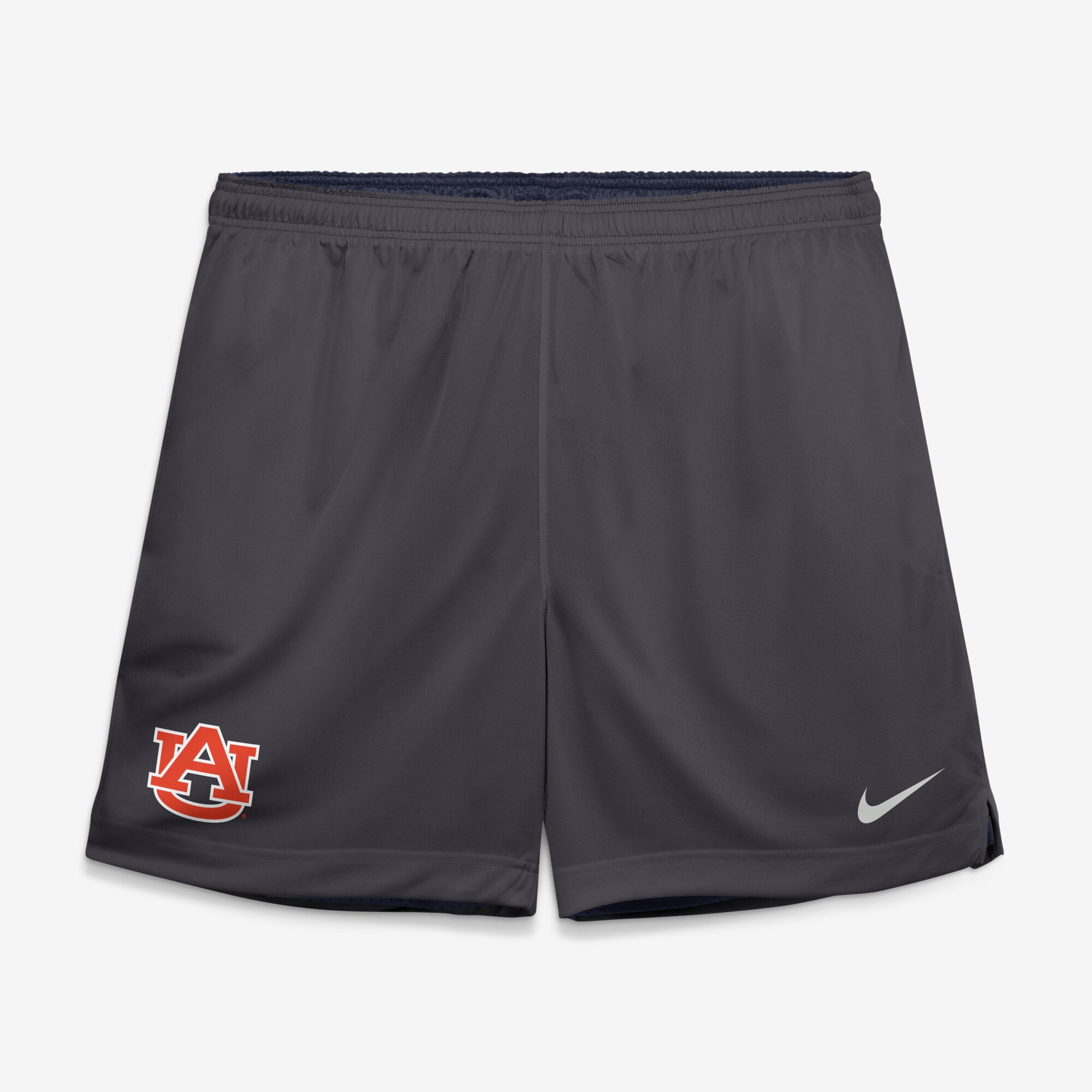 Men's Nike Navy/Anthracite Auburn Tigers 2026 Sideline Standard Issue Reversible Dri-FIT Shorts