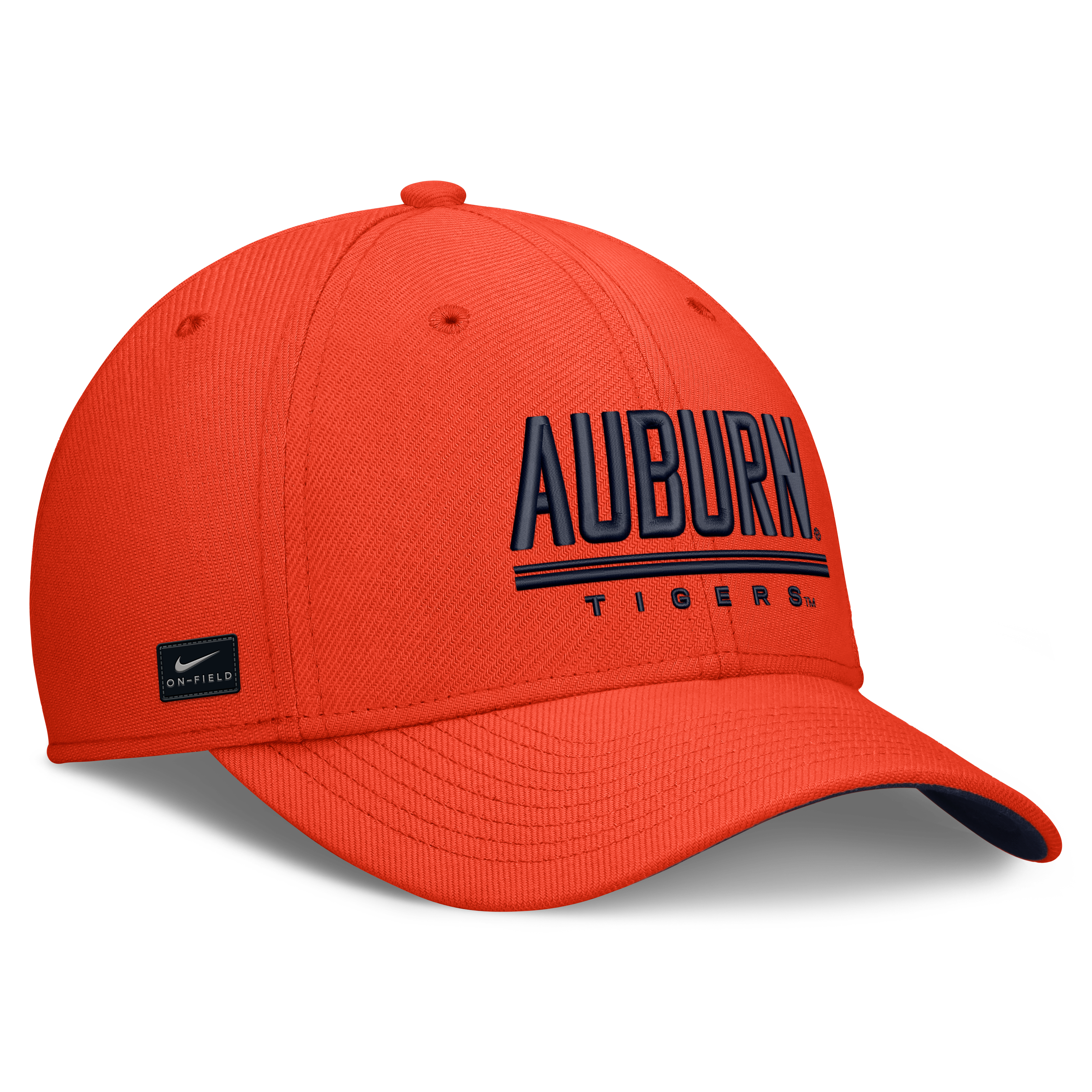 Casquette Nike Swooshflex orange Auburn Tigers Game Day Rise pour homme