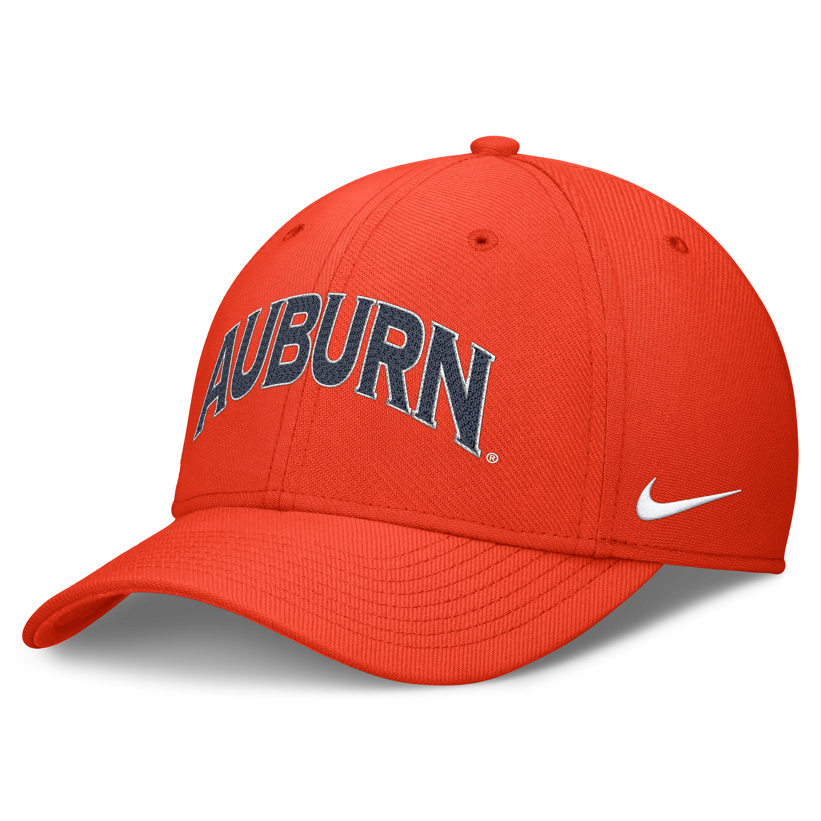 Casquette Nike Orange Auburn Tigers Letter Rise SwooshFlex Dri-FIT pour homme
