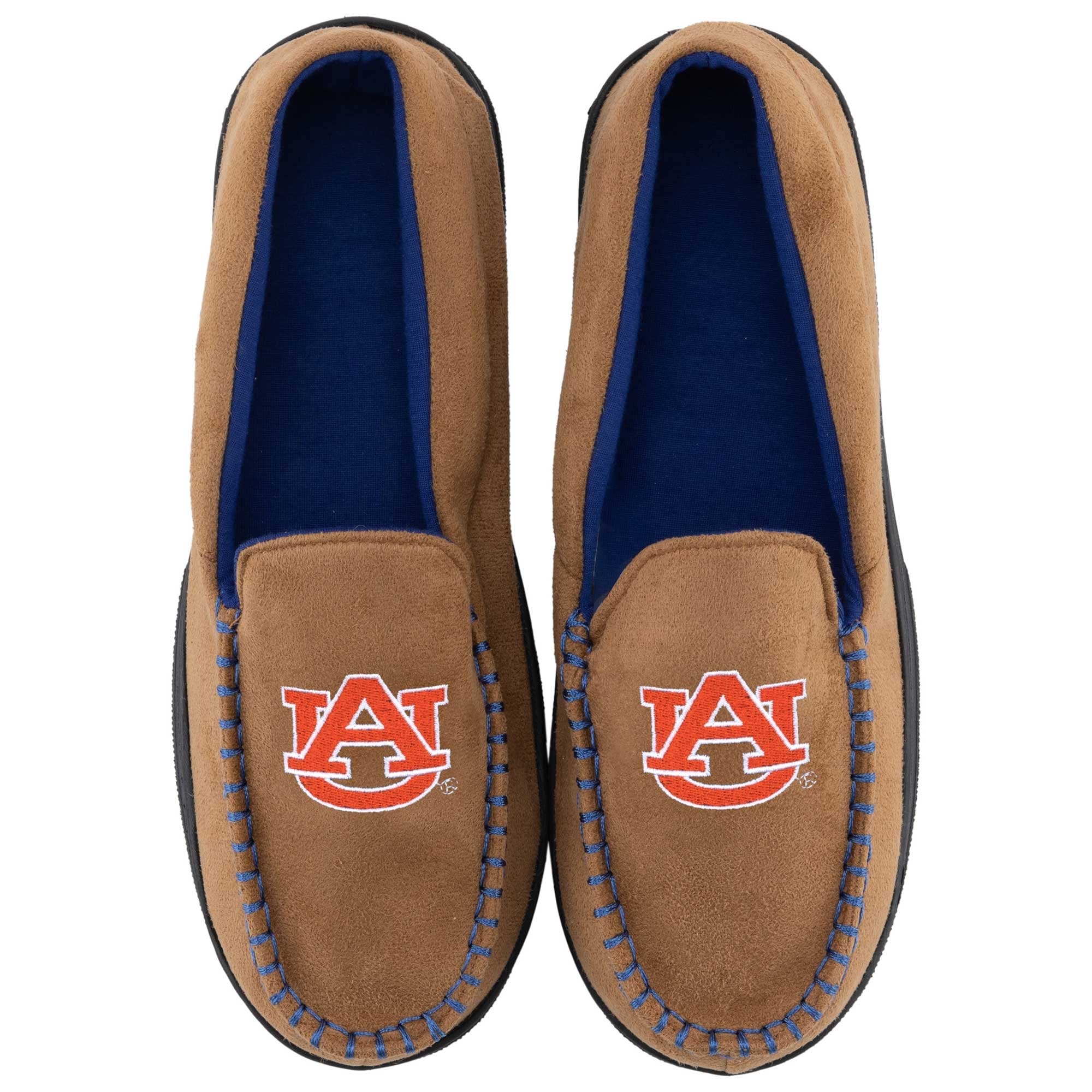 Chaussons mocassins ZooZatz Auburn Tigers pour hommes