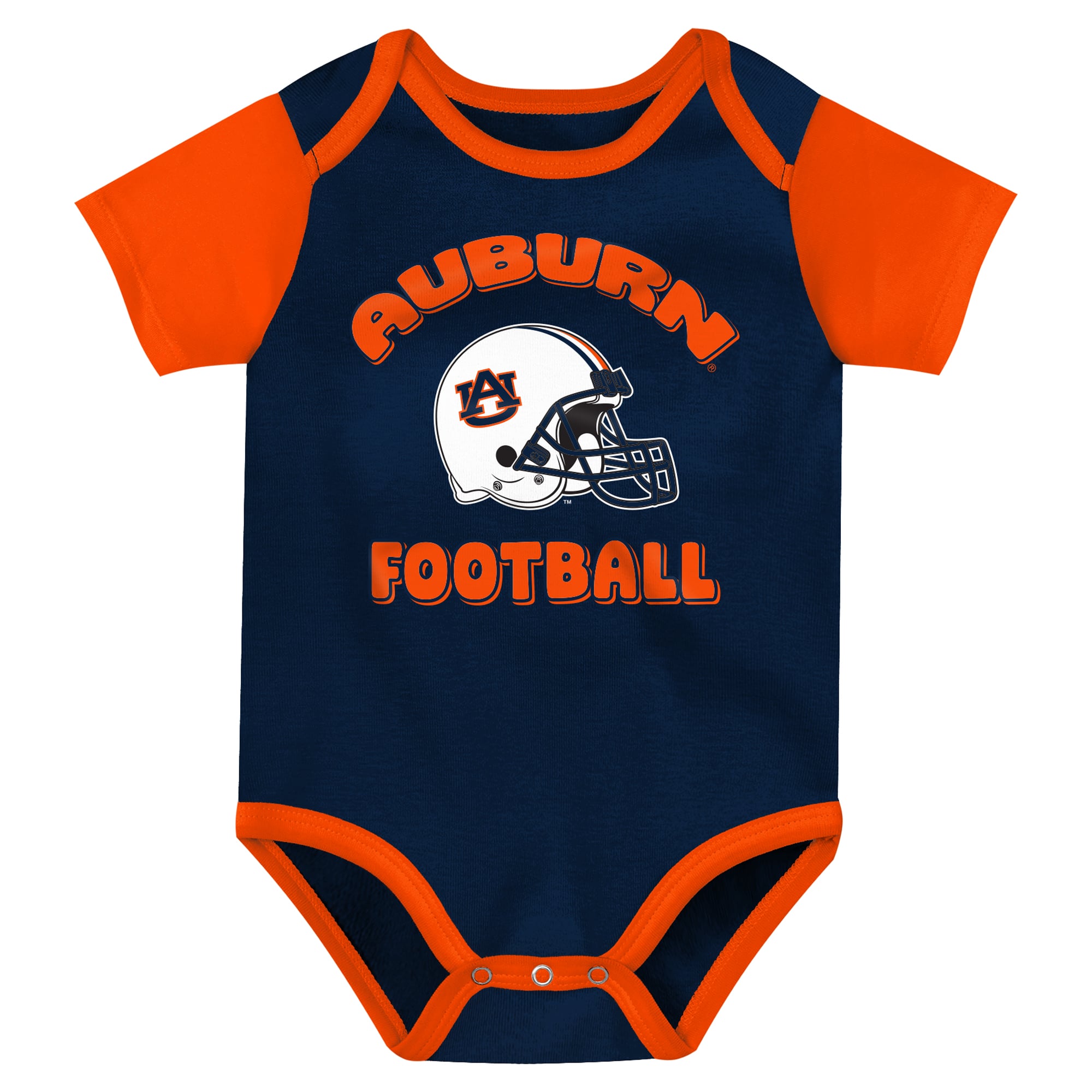 Newborn Outerstuff Navy Auburn Tigers Star Player Three-Piece Bodysuit Set