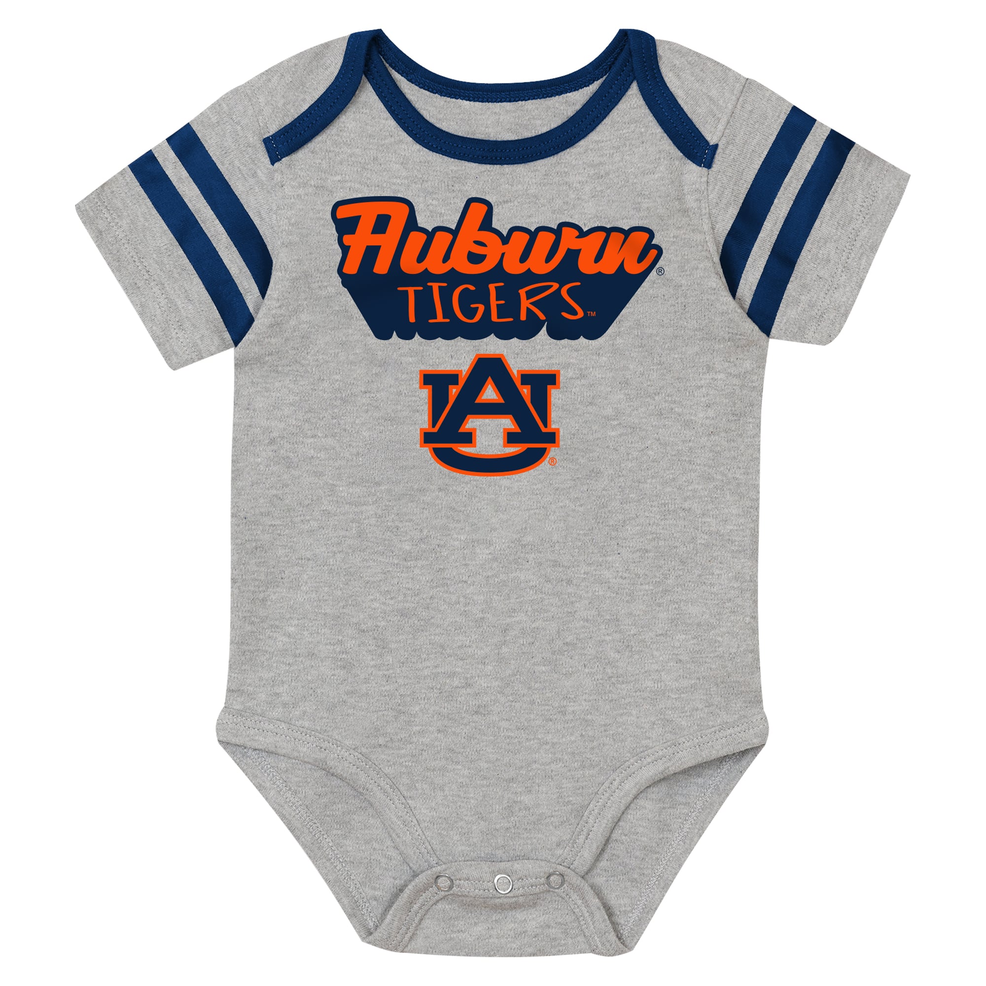Newborn Outerstuff Navy Auburn Tigers Star Player Three-Piece Bodysuit Set