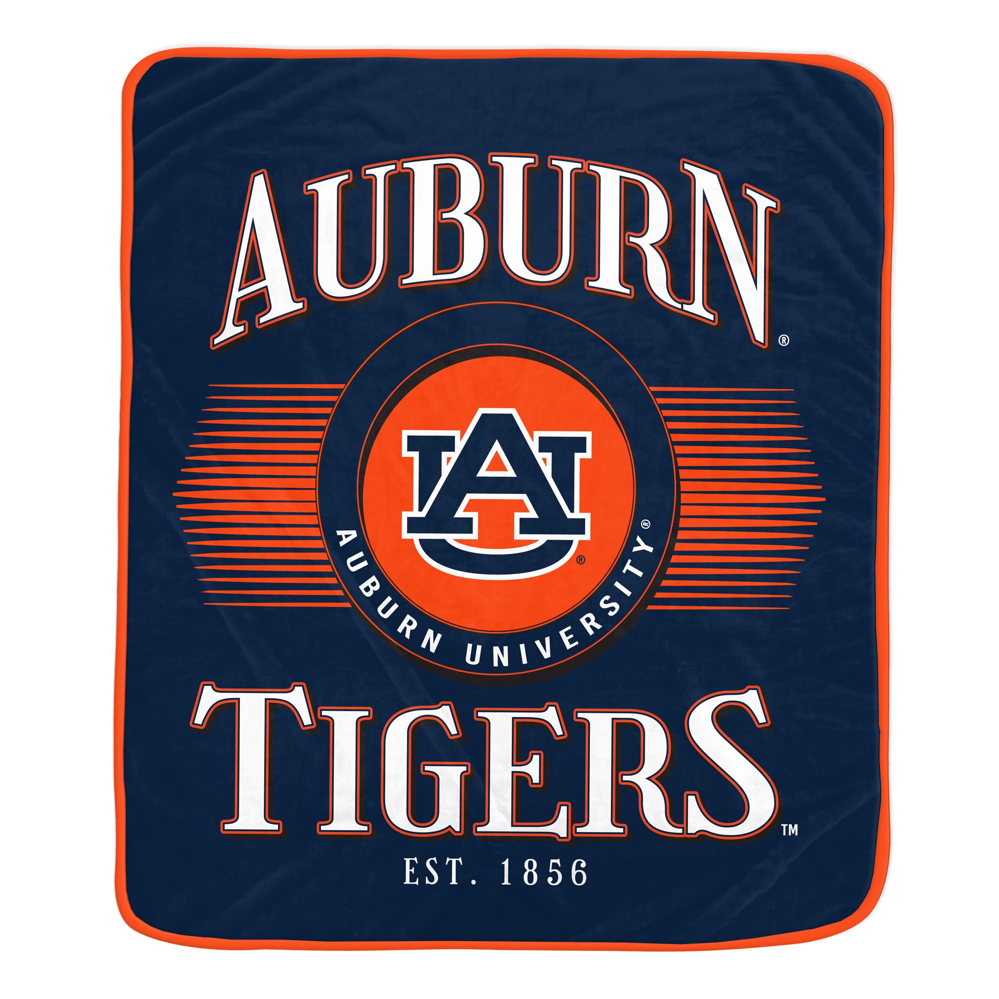 Couverture Pegasus Auburn Tigers Spotlight Arch 60" x 70" ultra douce