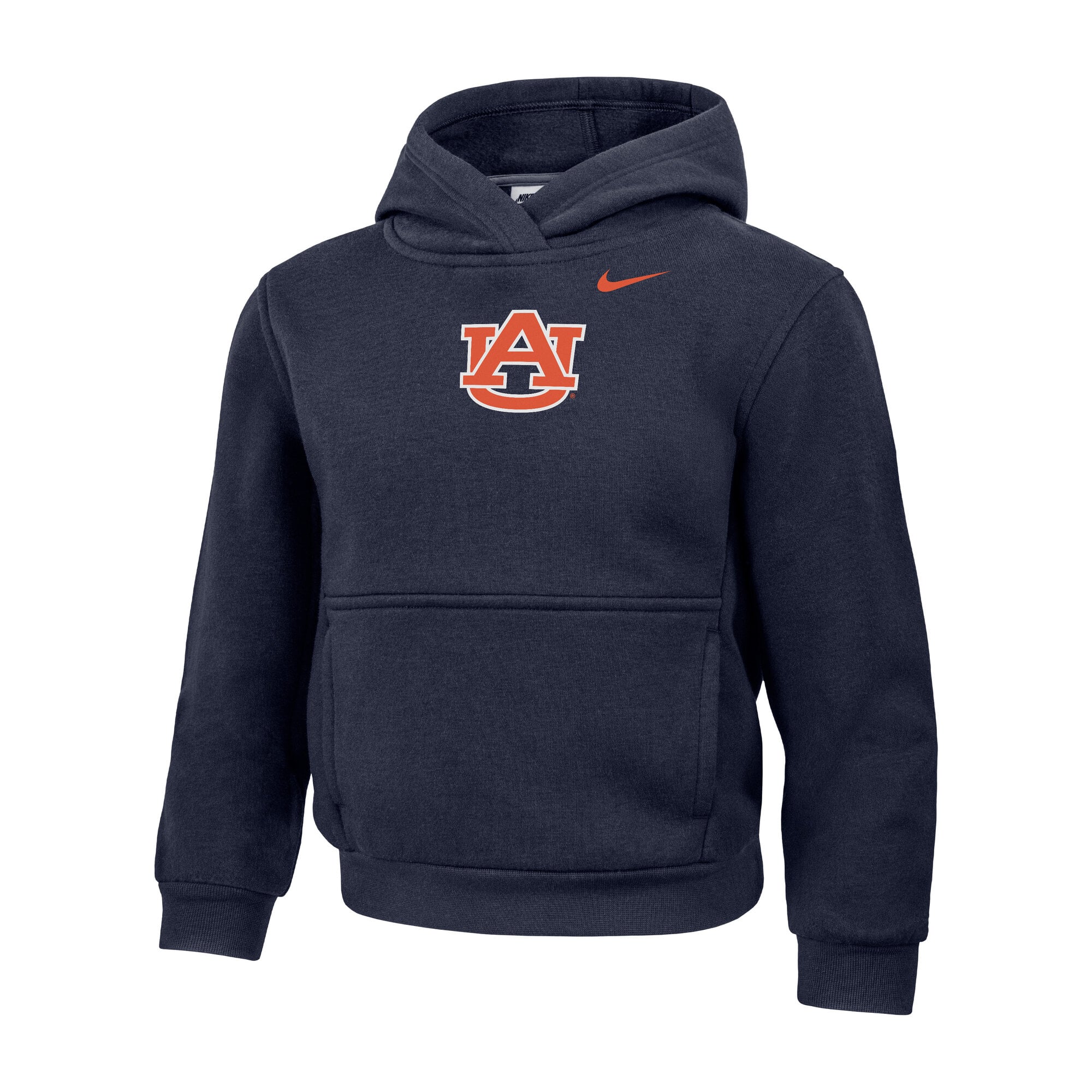 Sweat à capuche Nike bleu marine Auburn Tigers pour enfants d'âge préscolaire