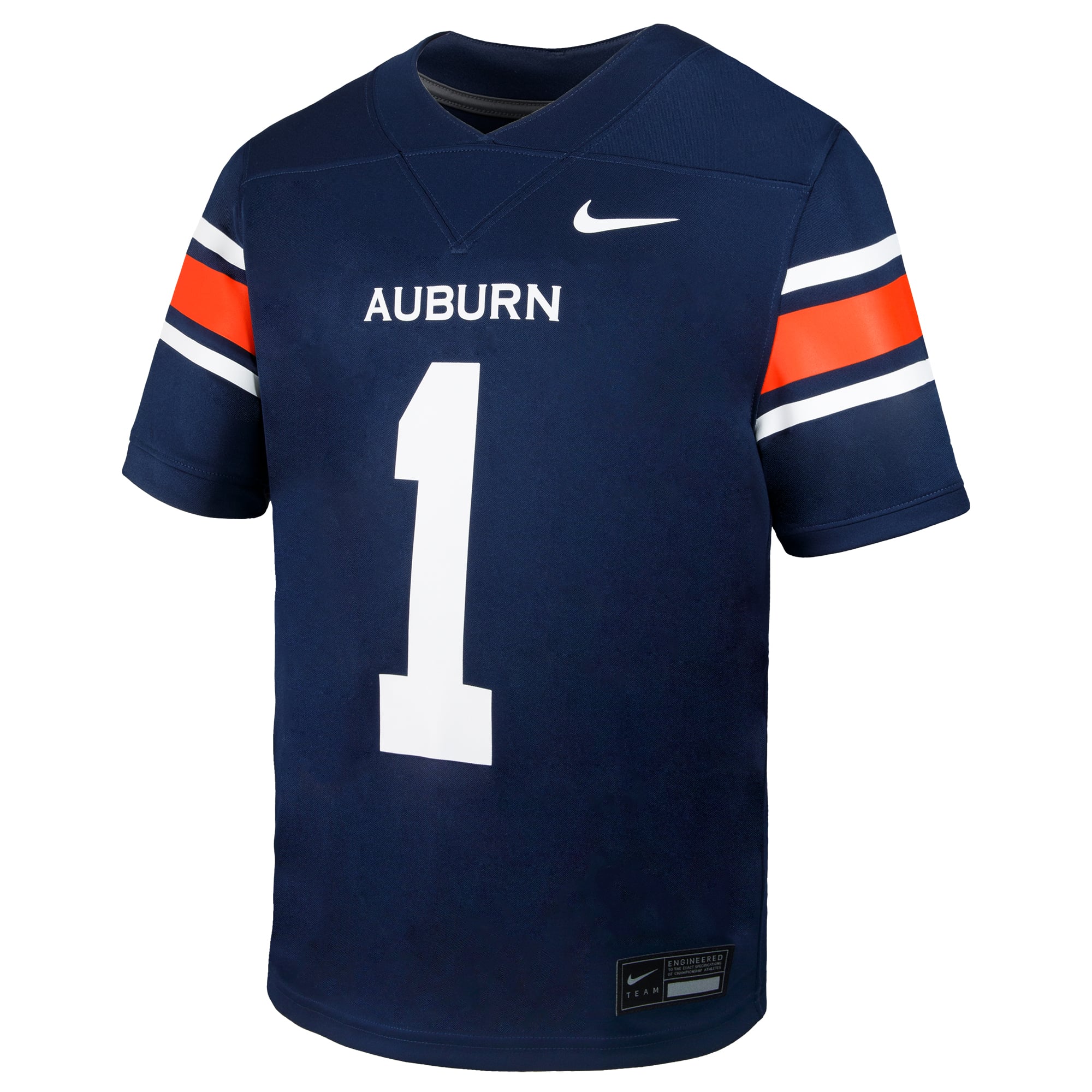 Preschool Nike #1 Navy Auburn Tigers Untouchable Replica Football Jersey