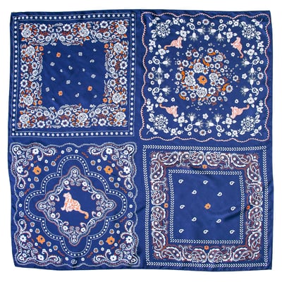 Auburn Tigers Smith & Quinn Square Silk Scarf