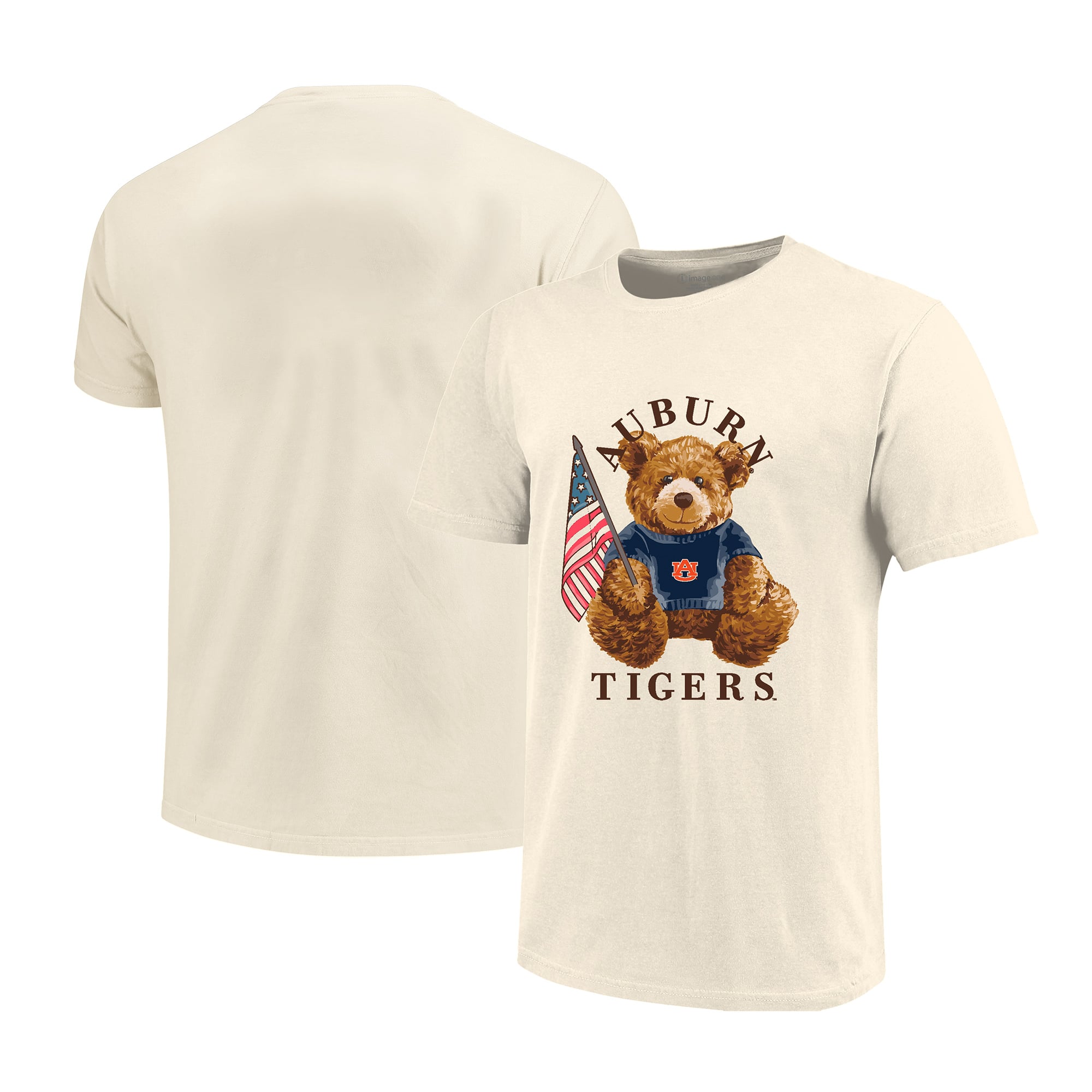 T-shirt Teddi crème pour tout-petit, motif Auburn Tigers All-American