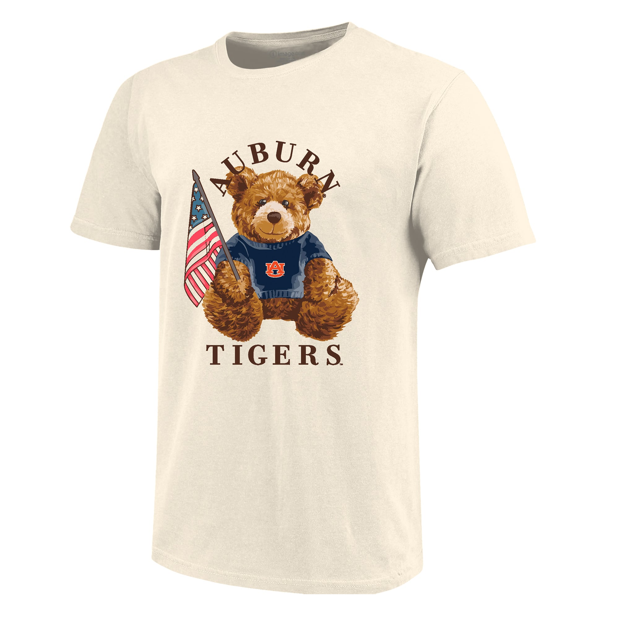T-shirt Teddi crème pour tout-petit, motif Auburn Tigers All-American
