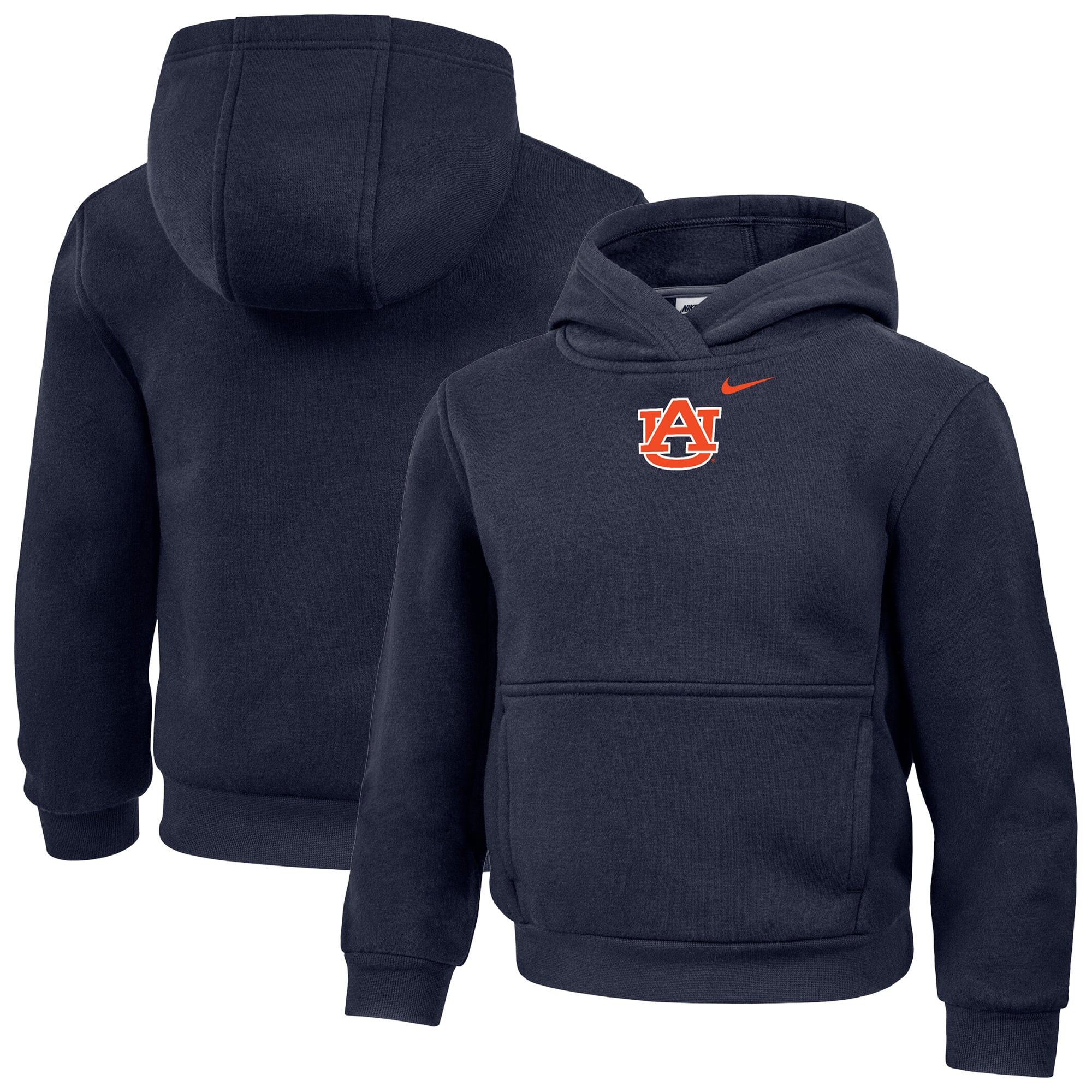 Sweat à capuche Nike bleu marine Auburn Tigers pour tout-petit