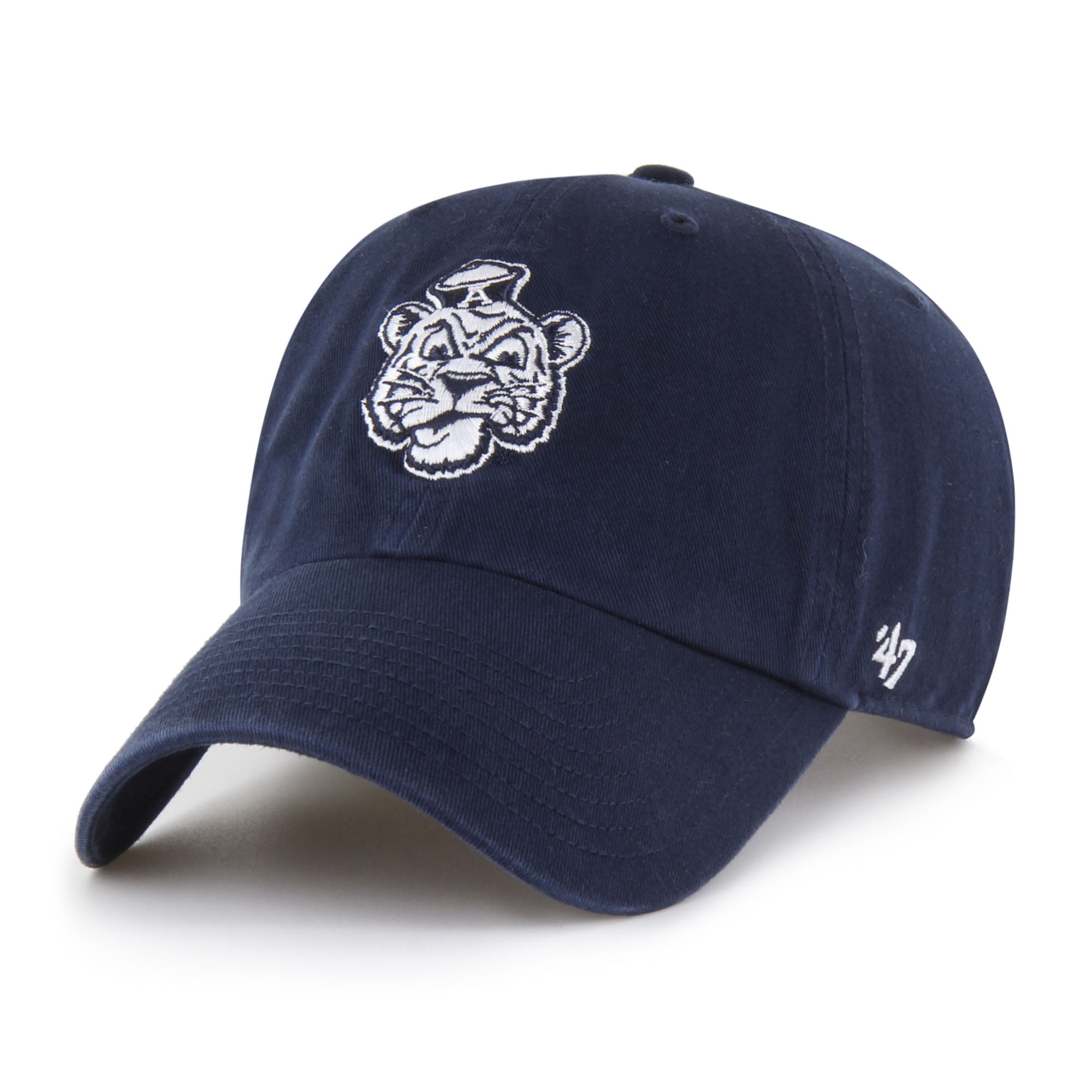 Casquette unisexe ajustable '47 Auburn Tigers Navy Vault Clean Up