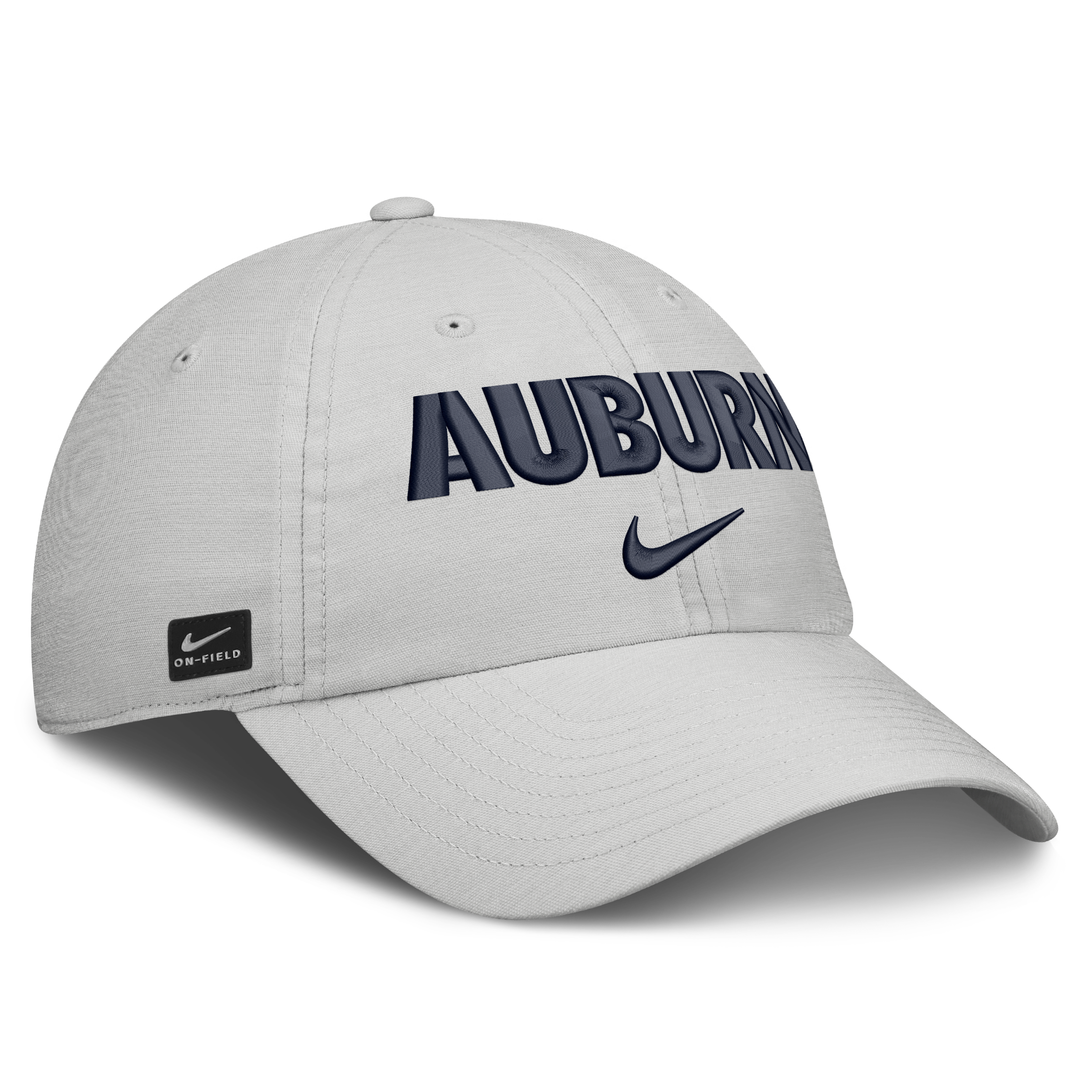 Casquette unisexe Nike grise Auburn Tigers 2026 On-Field Gameday Club, ajustable