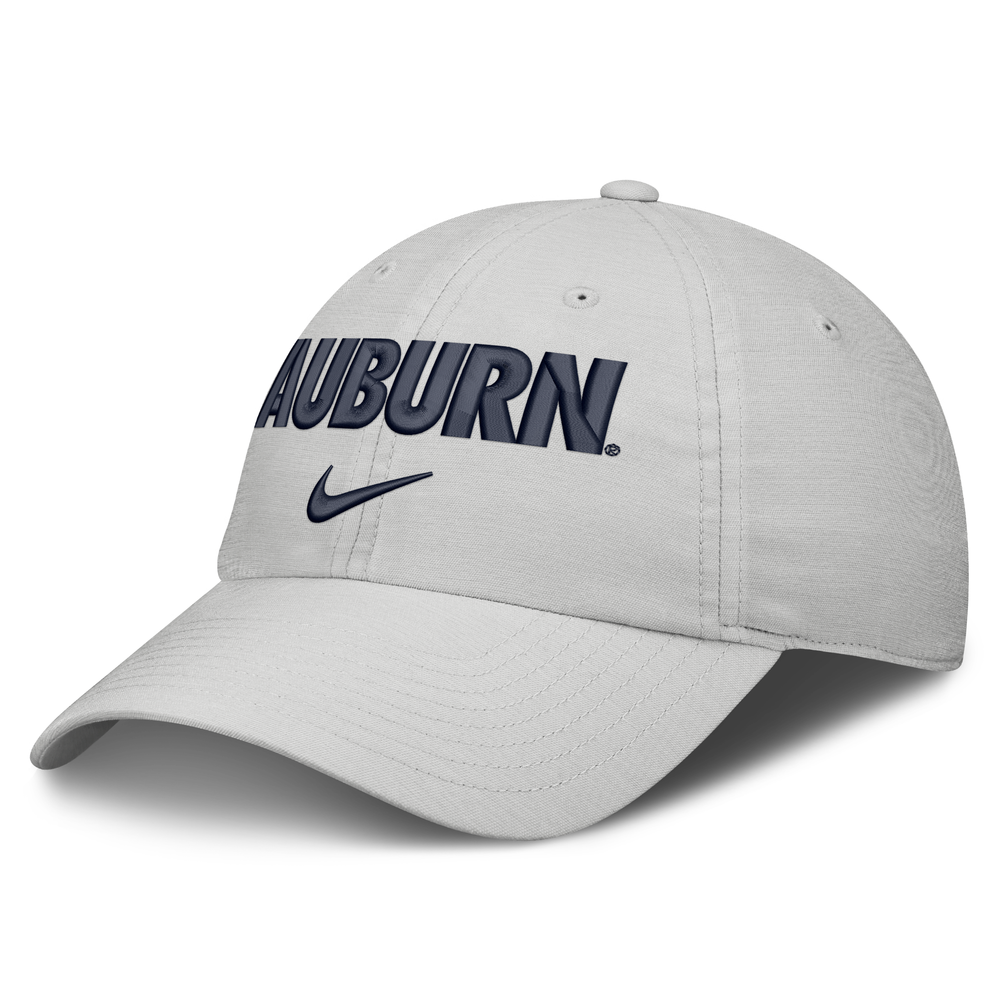 Casquette unisexe Nike grise Auburn Tigers 2026 On-Field Gameday Club, ajustable