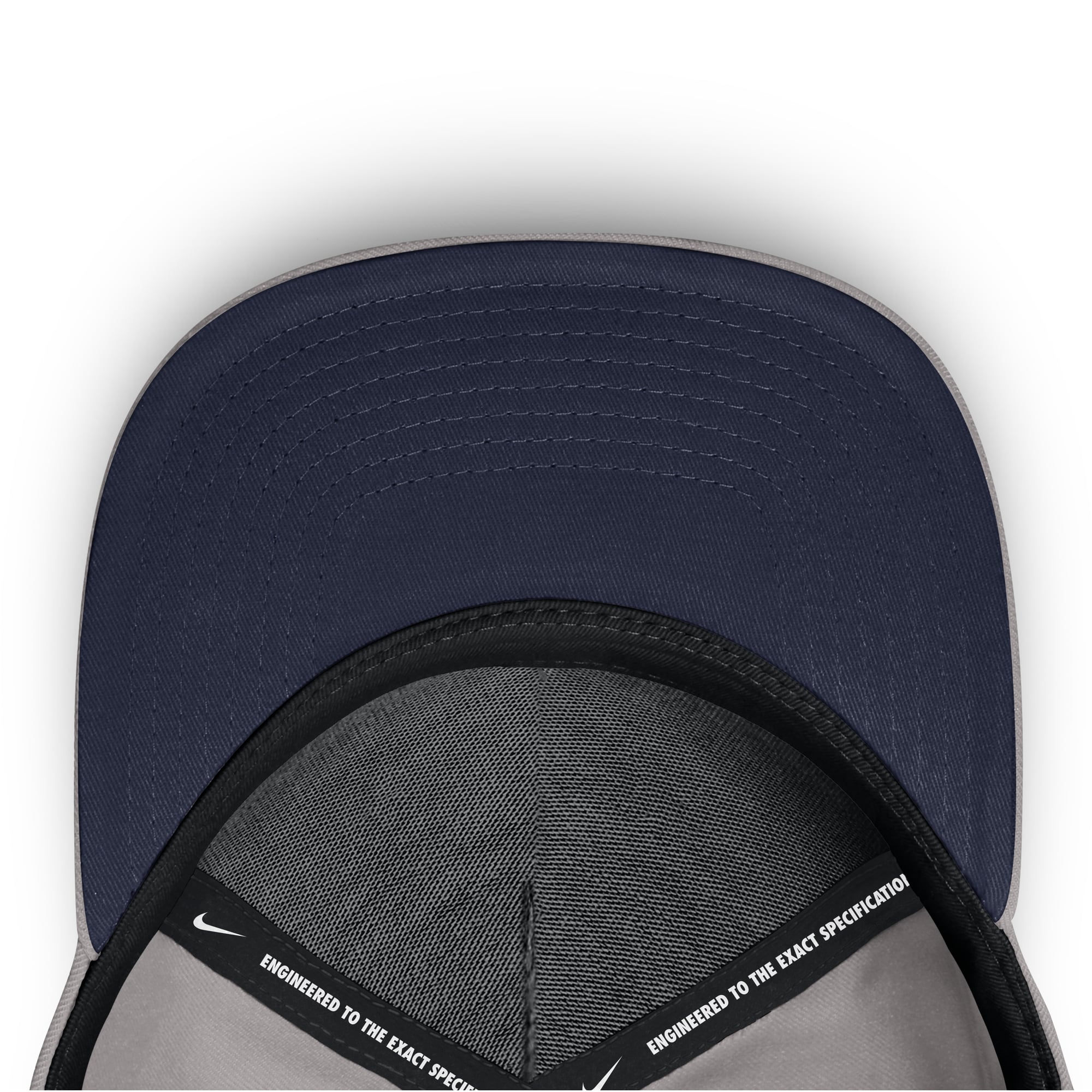 Casquette unisexe Nike grise Auburn Tigers Primetime Rise à cordon ajustable