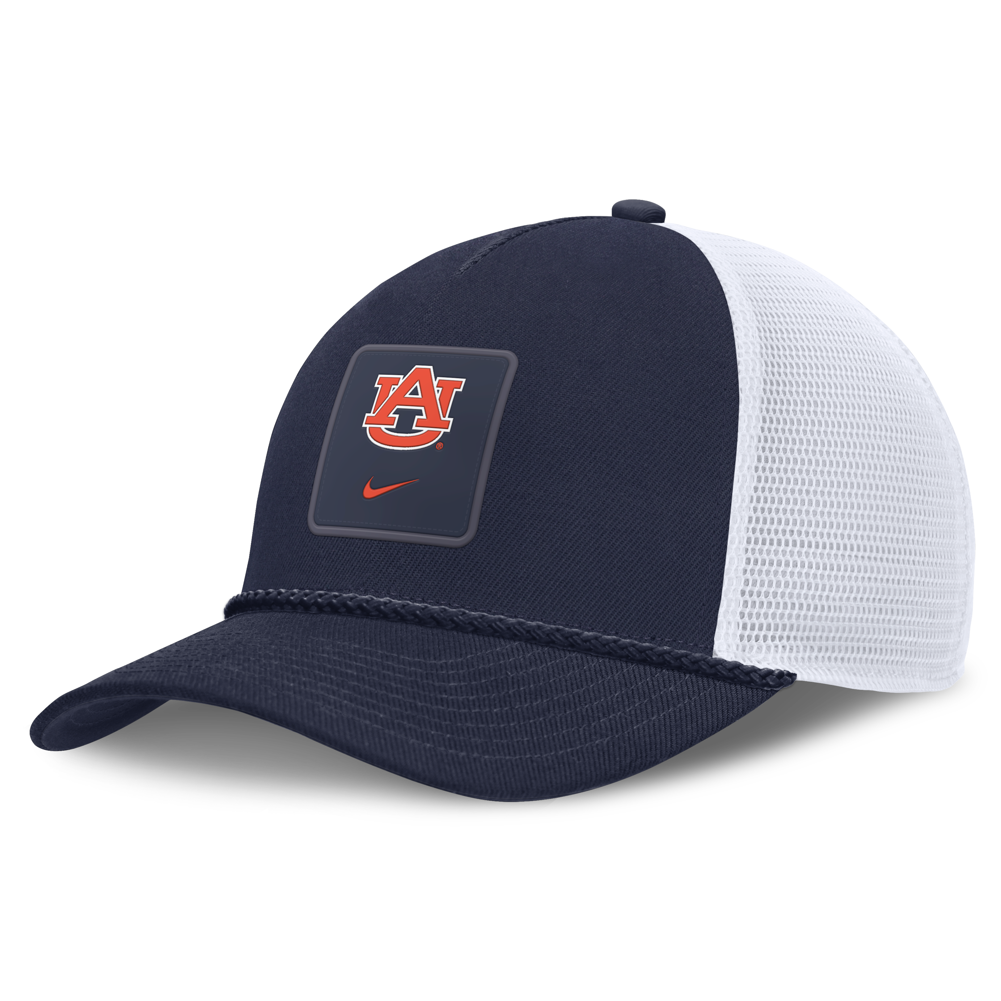 Unisex Nike Navy Auburn Tigers 2026 On-Field Gameday Rope Trucker Adjustable Hat