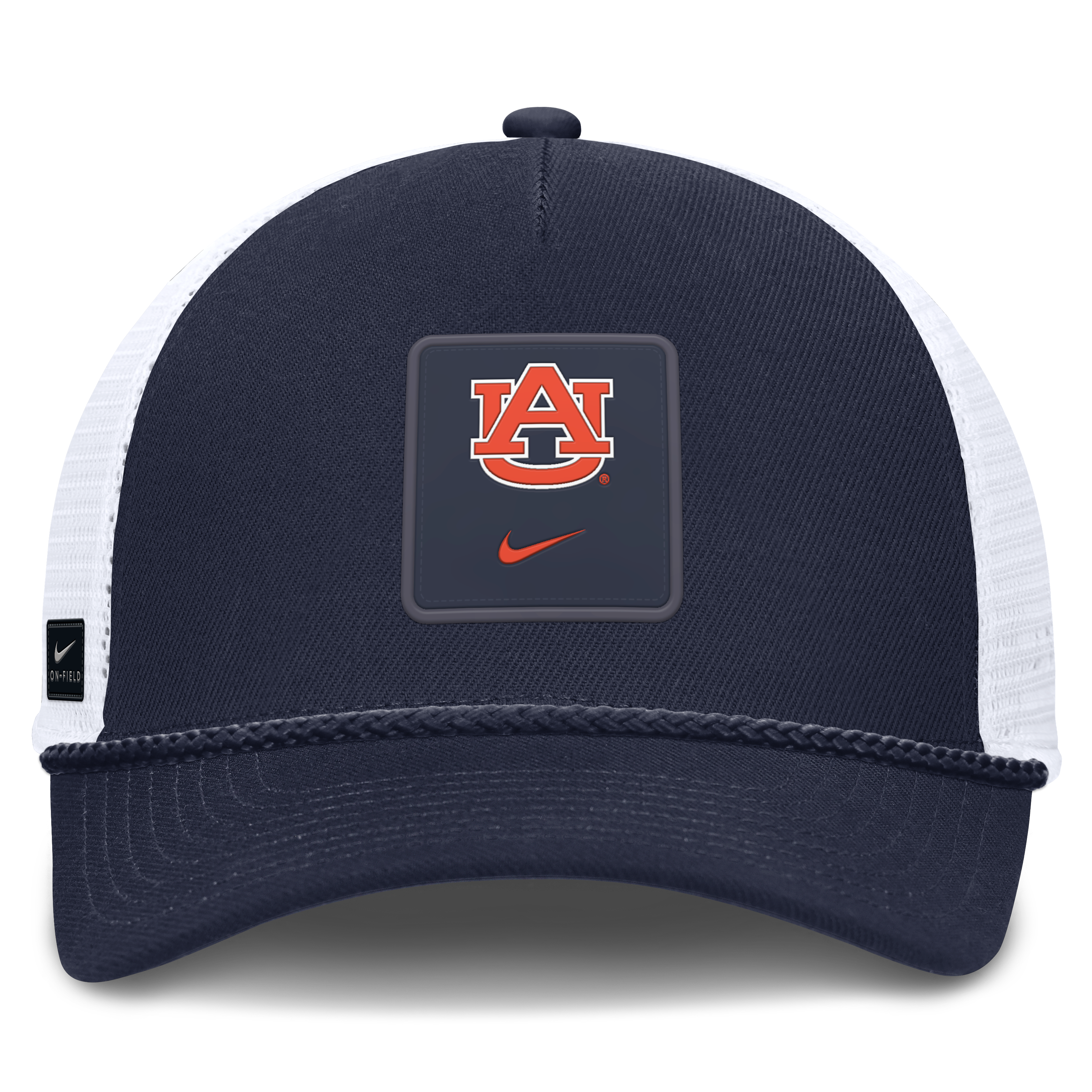 Unisex Nike Navy Auburn Tigers 2026 On-Field Gameday Rope Trucker Adjustable Hat
