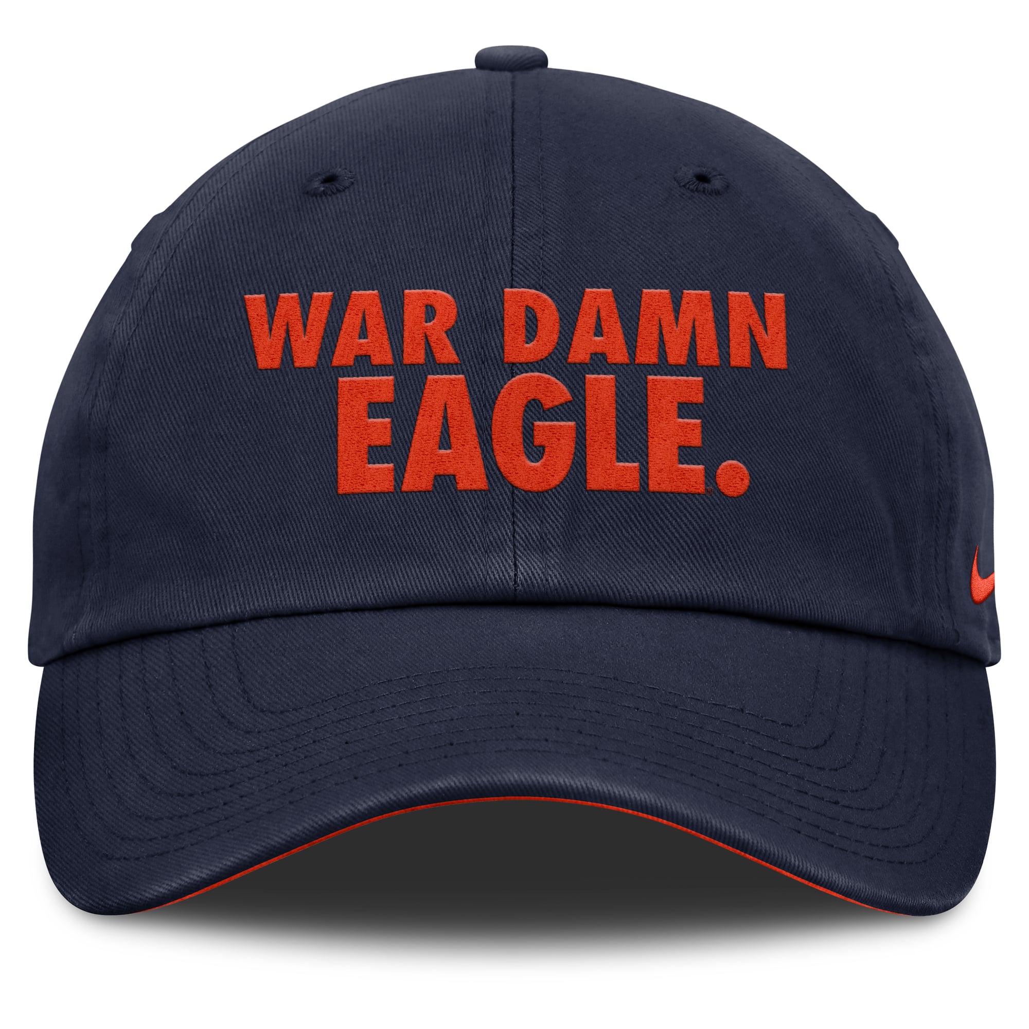 Casquette unisexe Nike bleu marine Auburn Tigers Primetime Chant Club ajustable