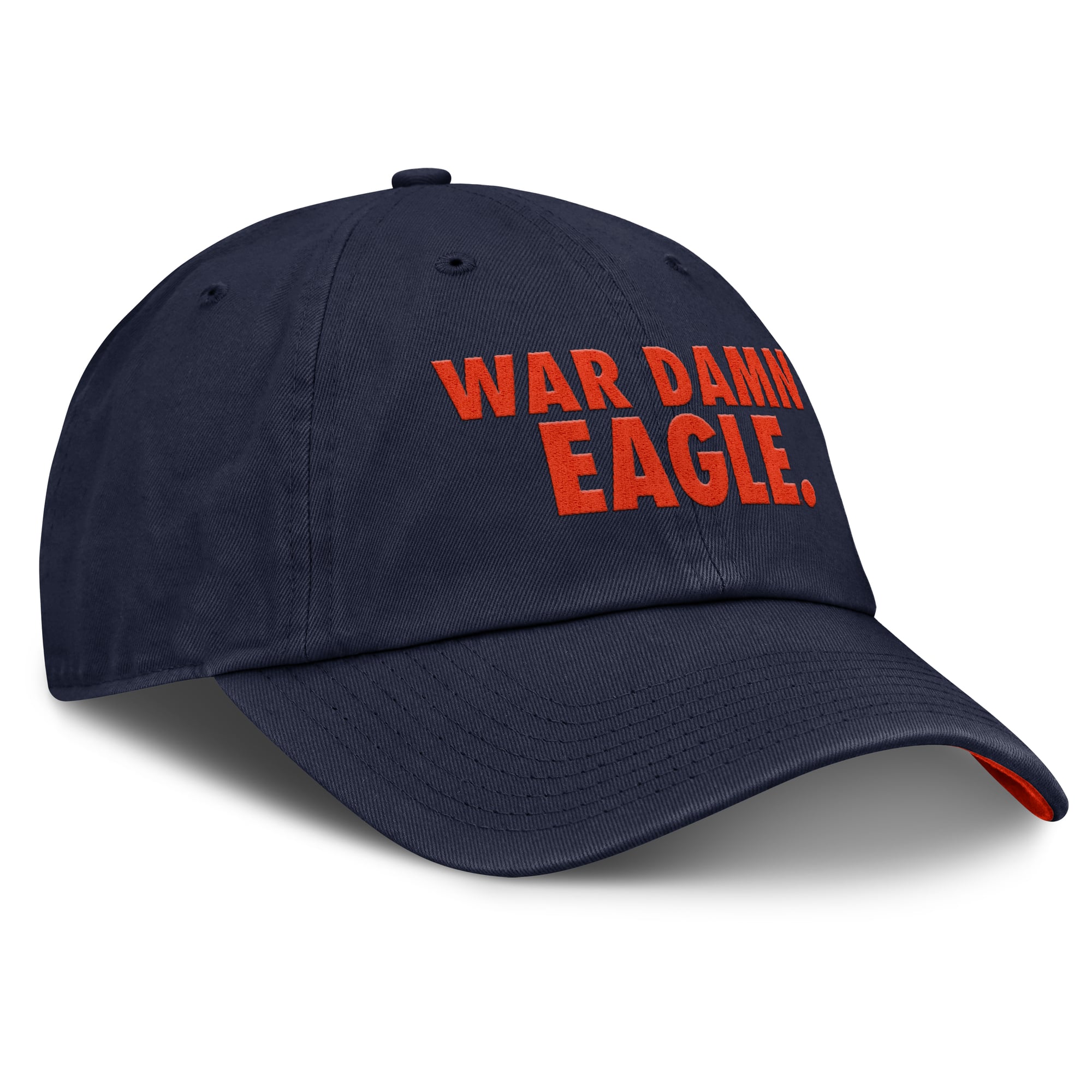 Casquette unisexe Nike bleu marine Auburn Tigers Primetime Chant Club ajustable