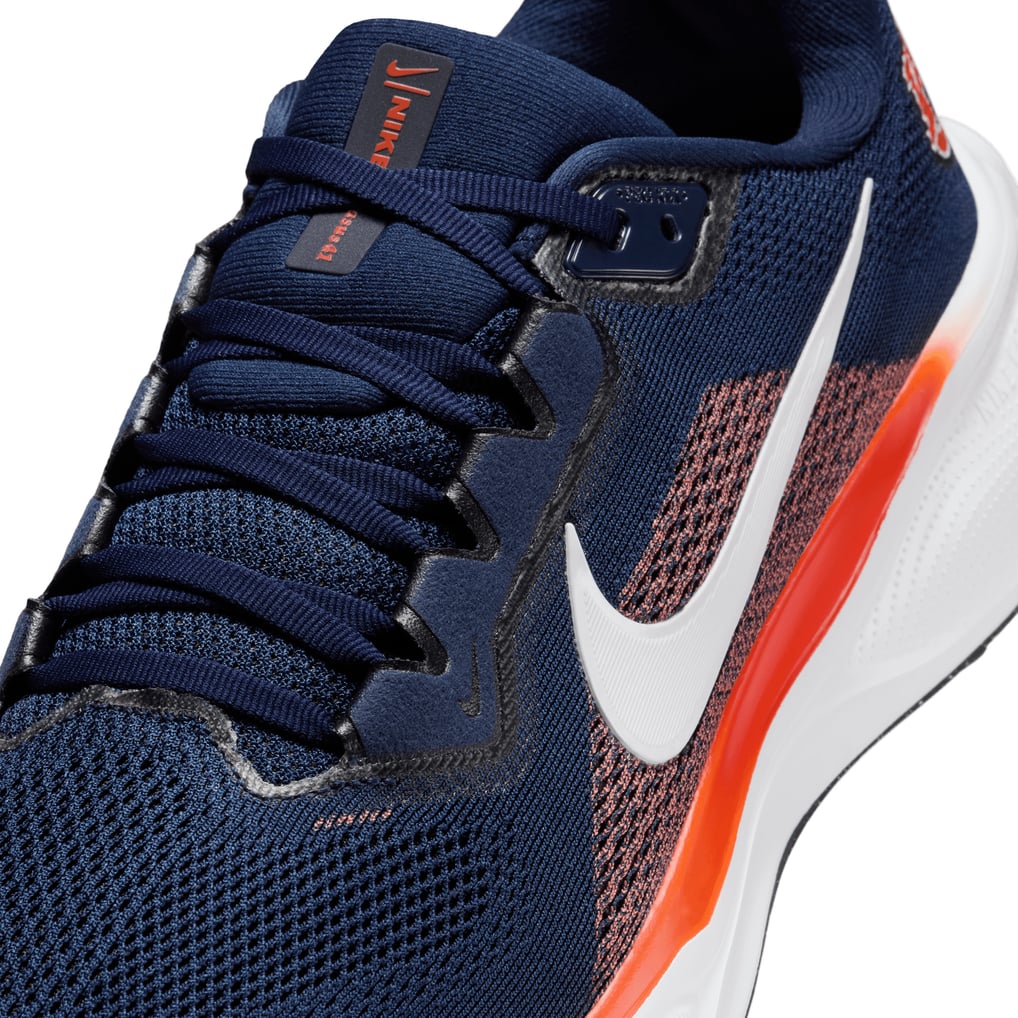 Nike Navy and Orange Running Shoes GS) Nike Flex Runner 4  main image 4