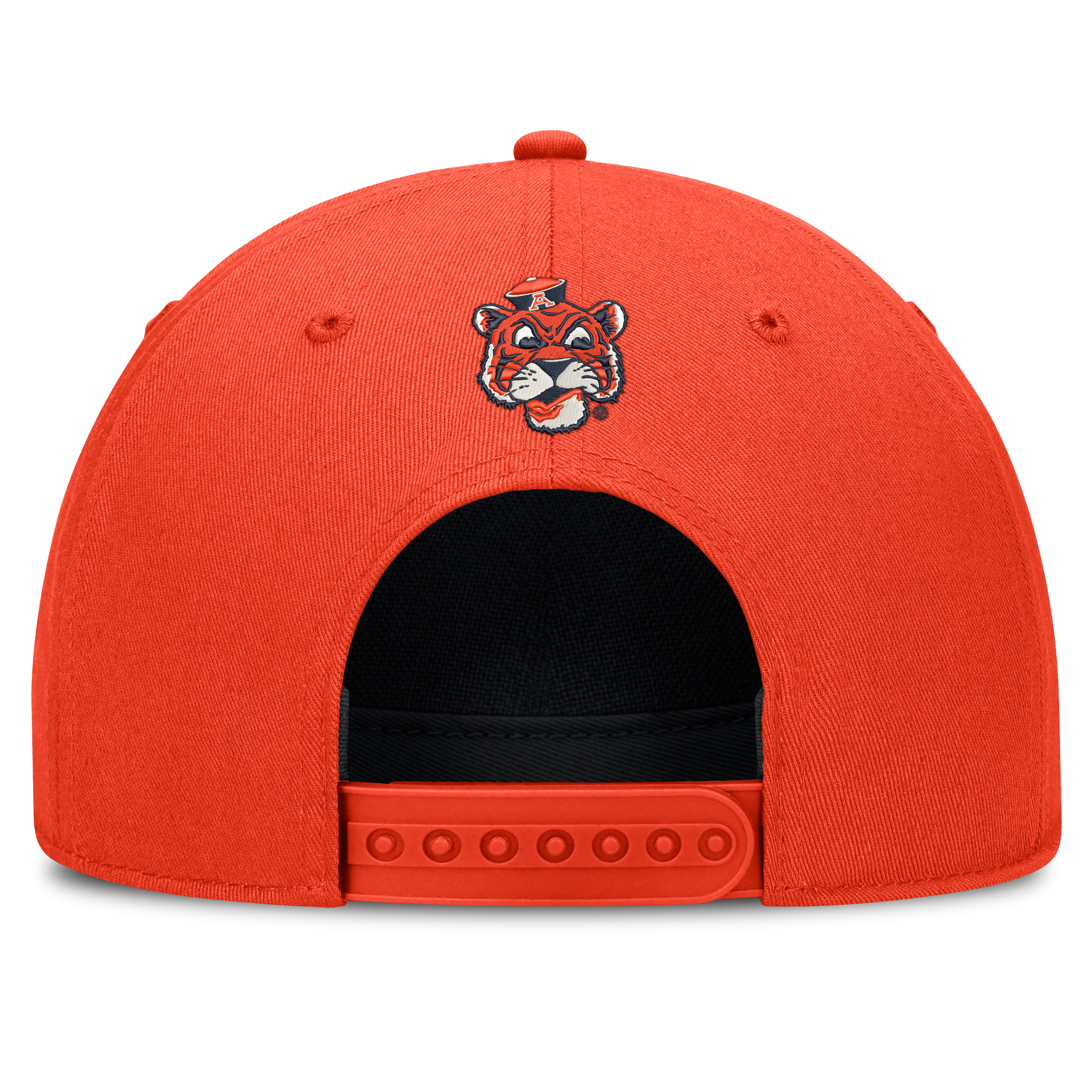 Casquette unisexe Nike orange Auburn Tigers à lettres et taille ajustable