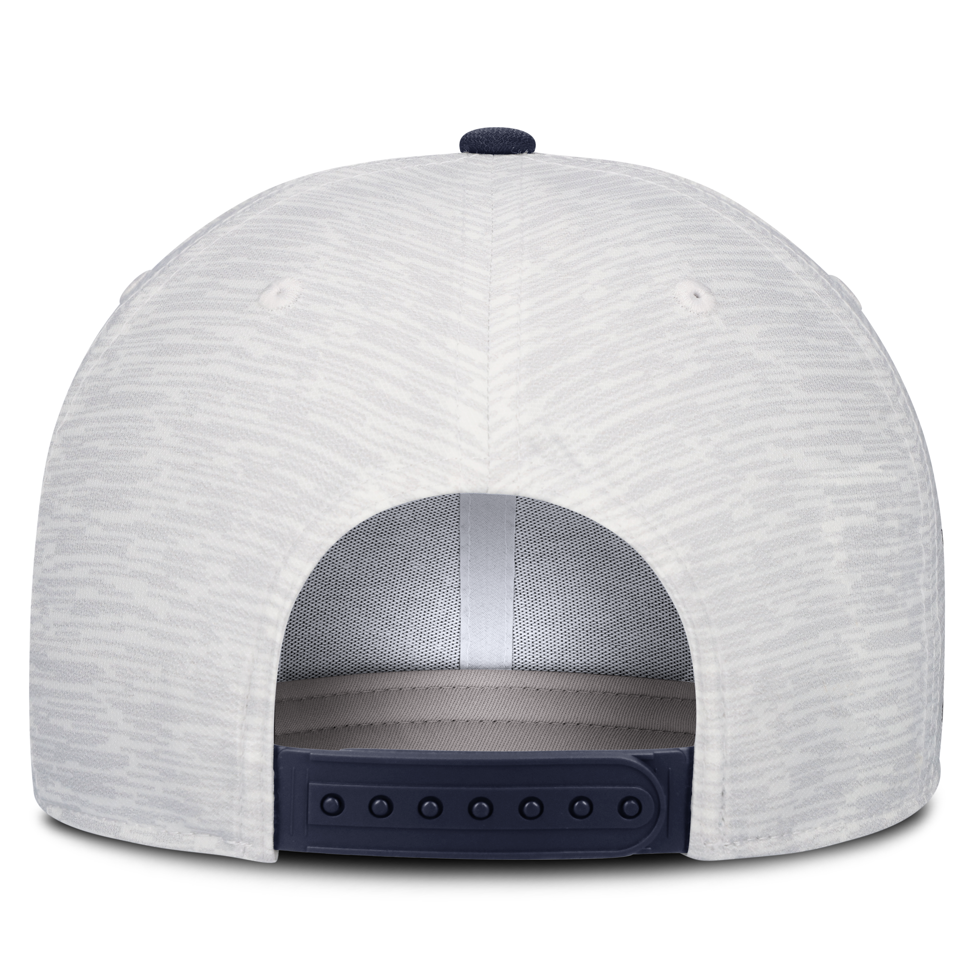 Casquette unisexe Nike blanche/marine Auburn Tigers Primetime Rise ajustable
