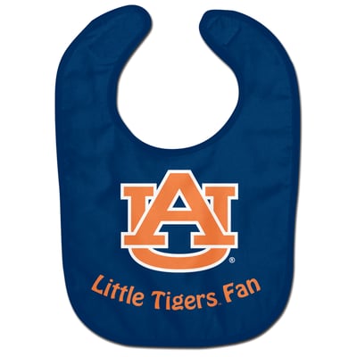 Auburn Tigers WinCraft Little Fan All-Pro Baby Bib