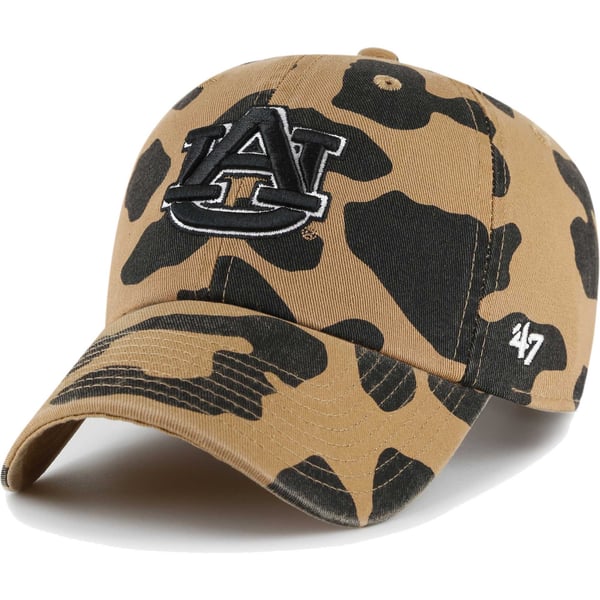 \'47 Hat Womens Adjustable Clean Up Auburn Tigers Leopard Print Tan Cotton Cap Women main image 4